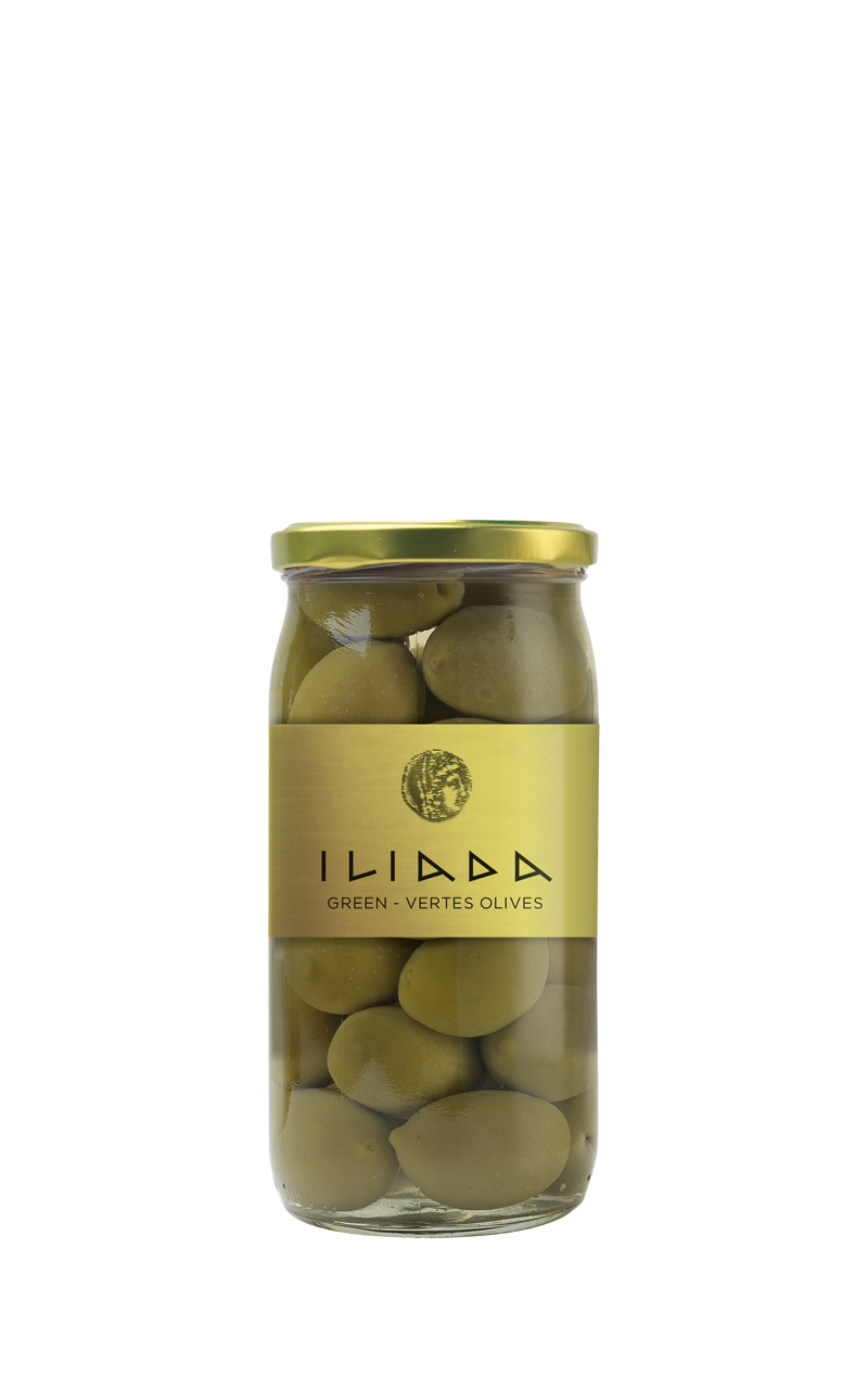 GREEN GREAK OLIVES