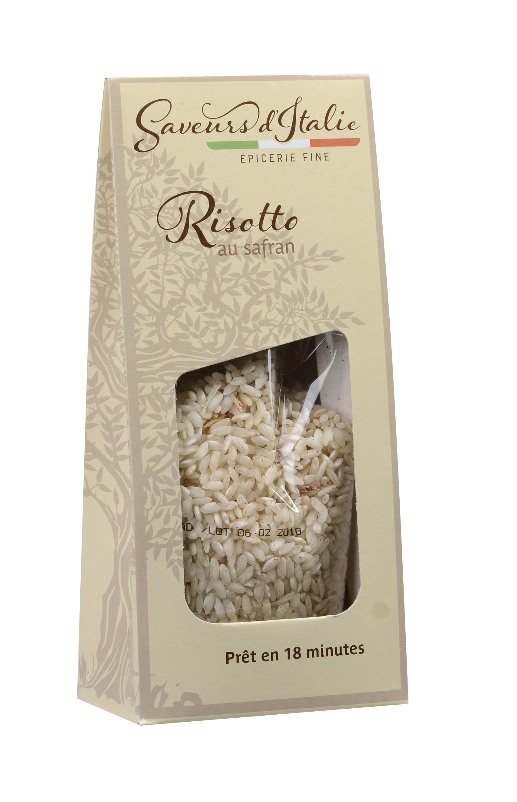 SAFRON RISOTTO WITH CARNAROLI RICE