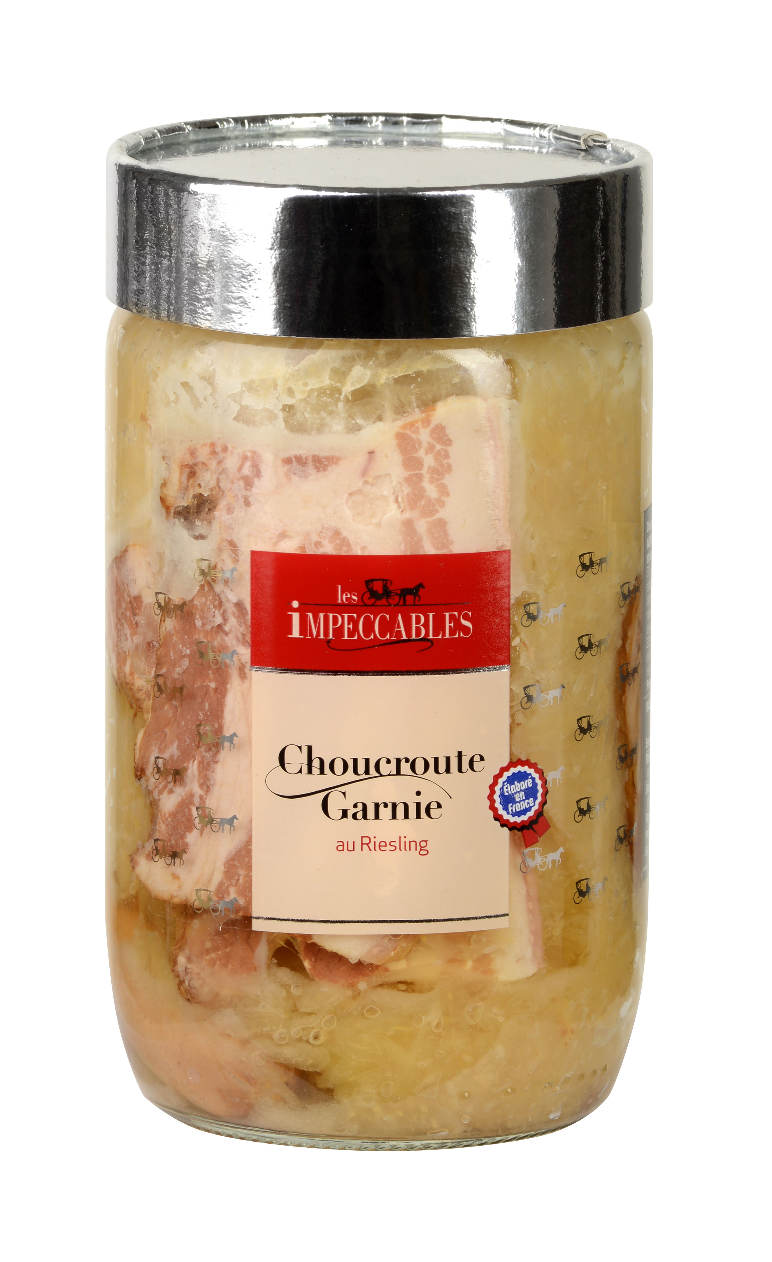 GARNISHED CHOUCROUTE WITH RIESLING