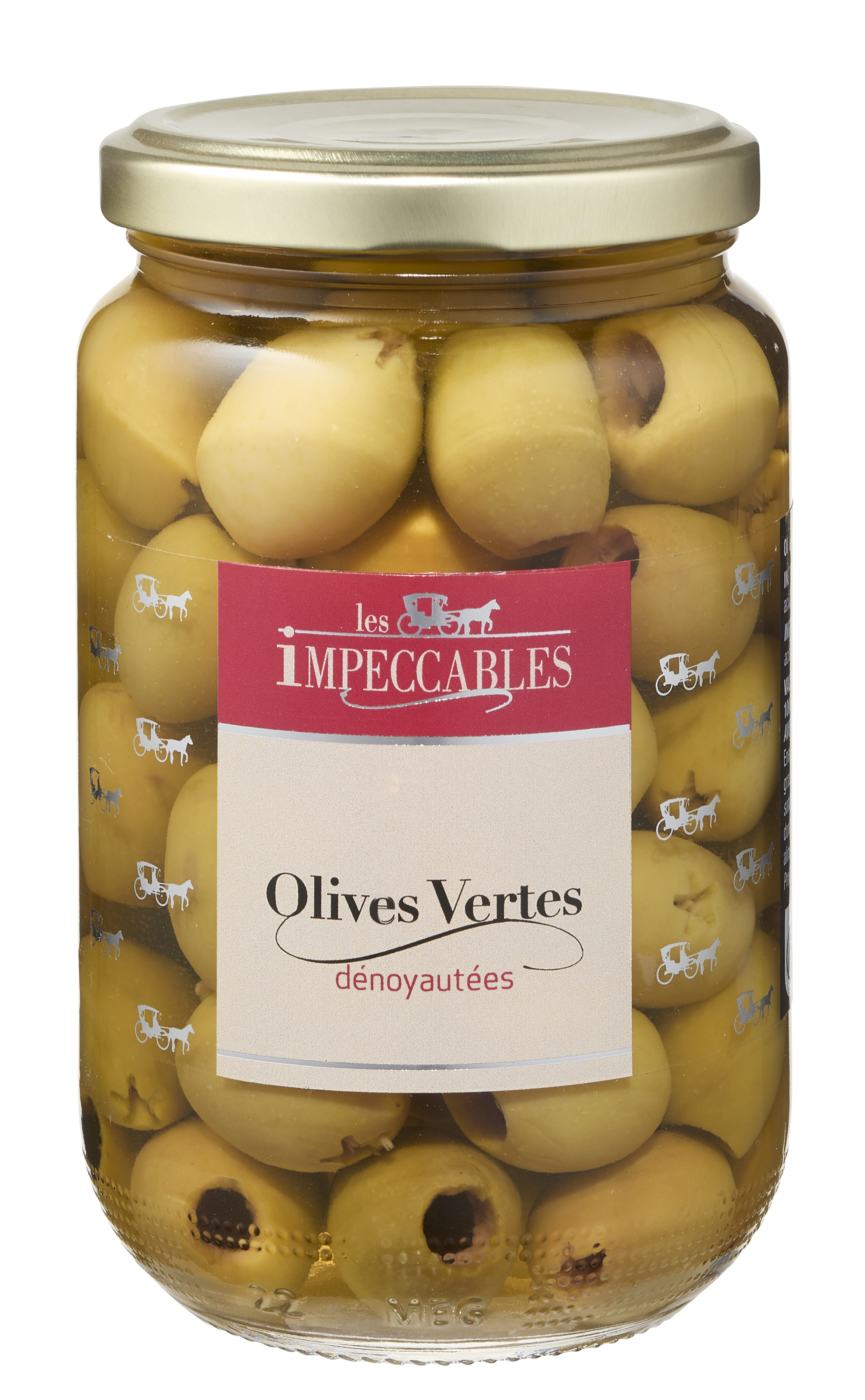 PITTED GREEN OLIVES