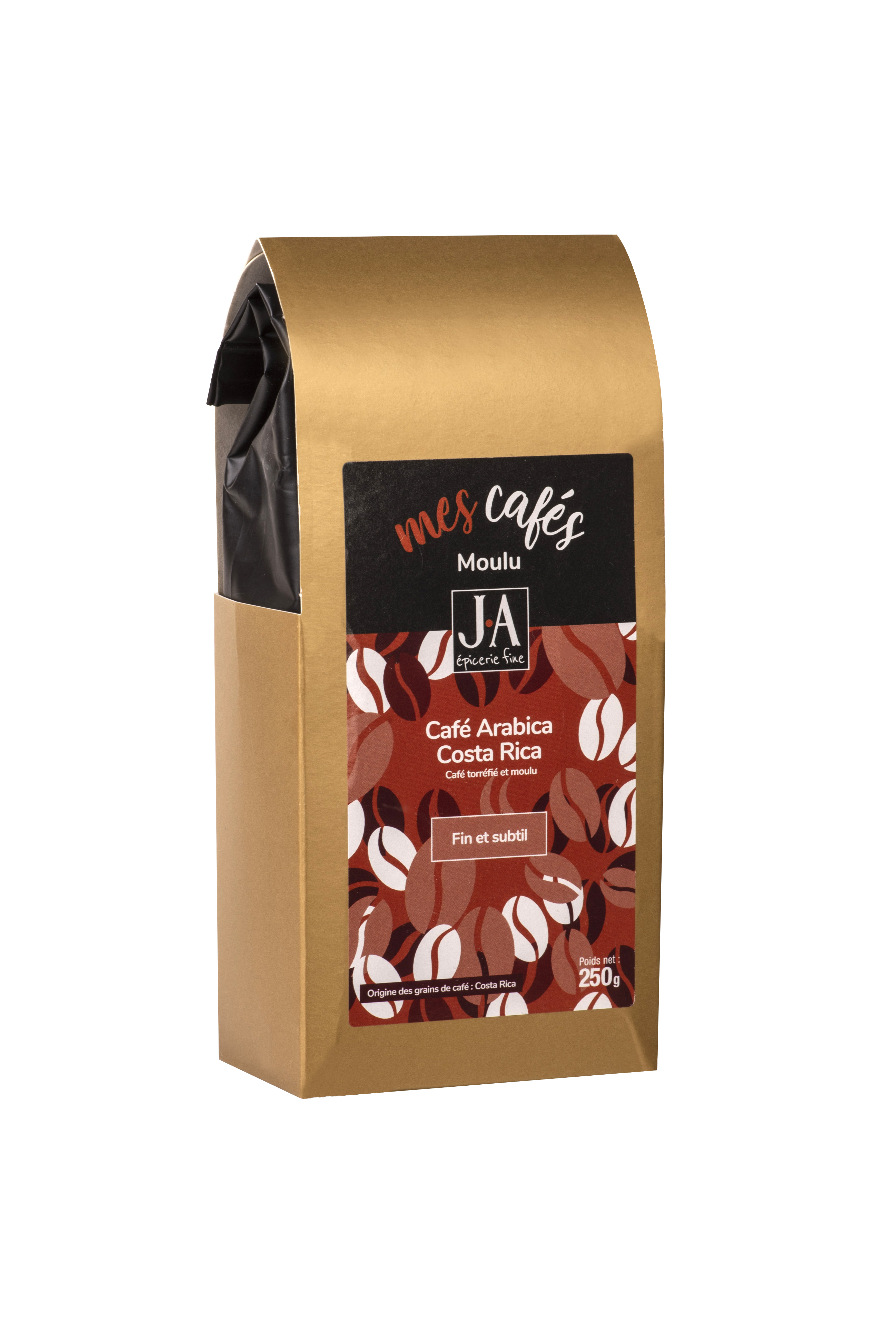 GROUND ARABICA COFFEE FROM COSTA RICA