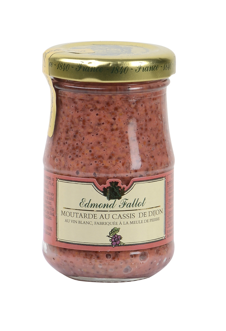 MUSTARD WITH BLACKCURRANT FROM DIJON AND WHITE WINE