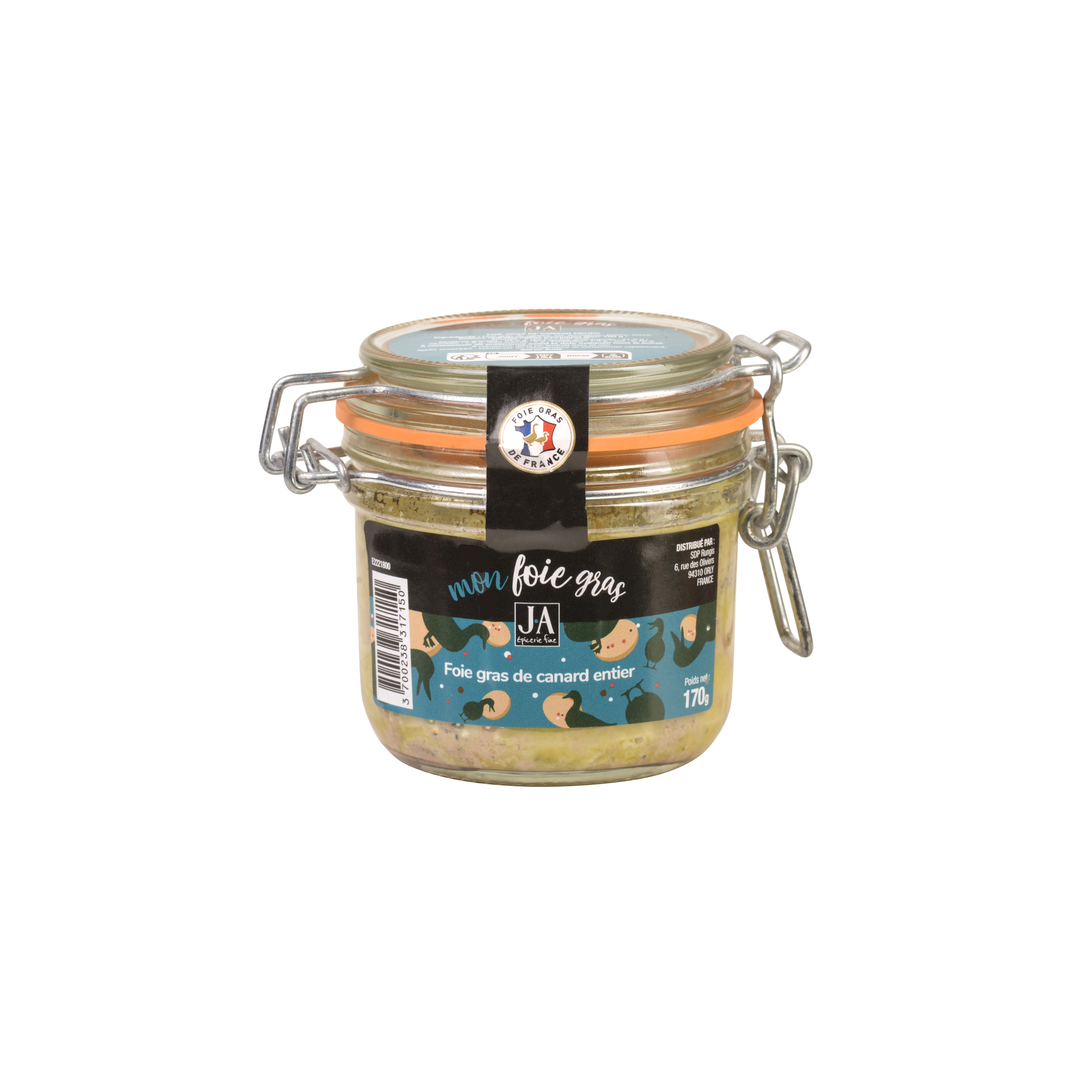 WHOLE DUCK FOIE GRAS MADE IN France