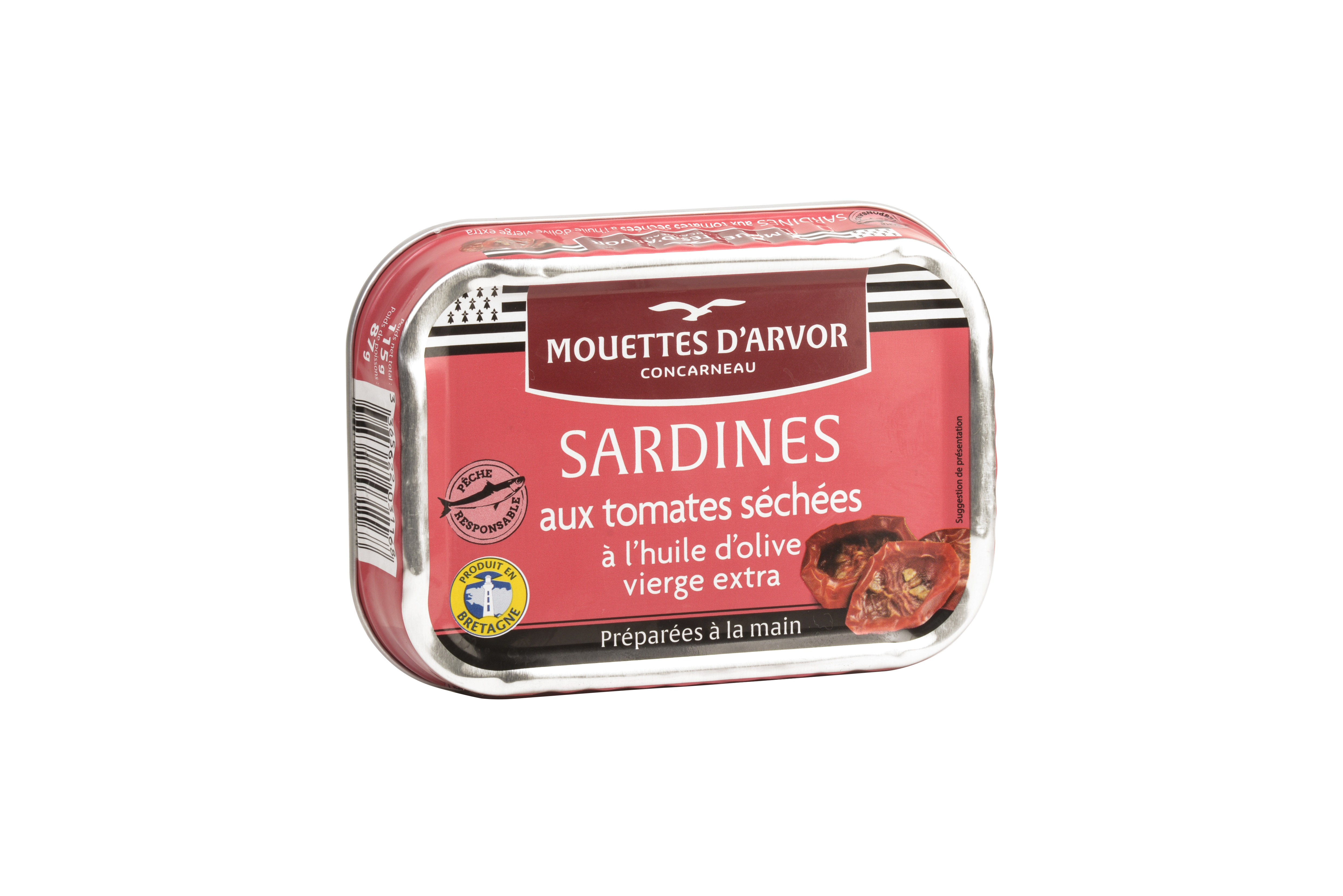 SARDINES IN PEANUT OIL WITH TOMATO