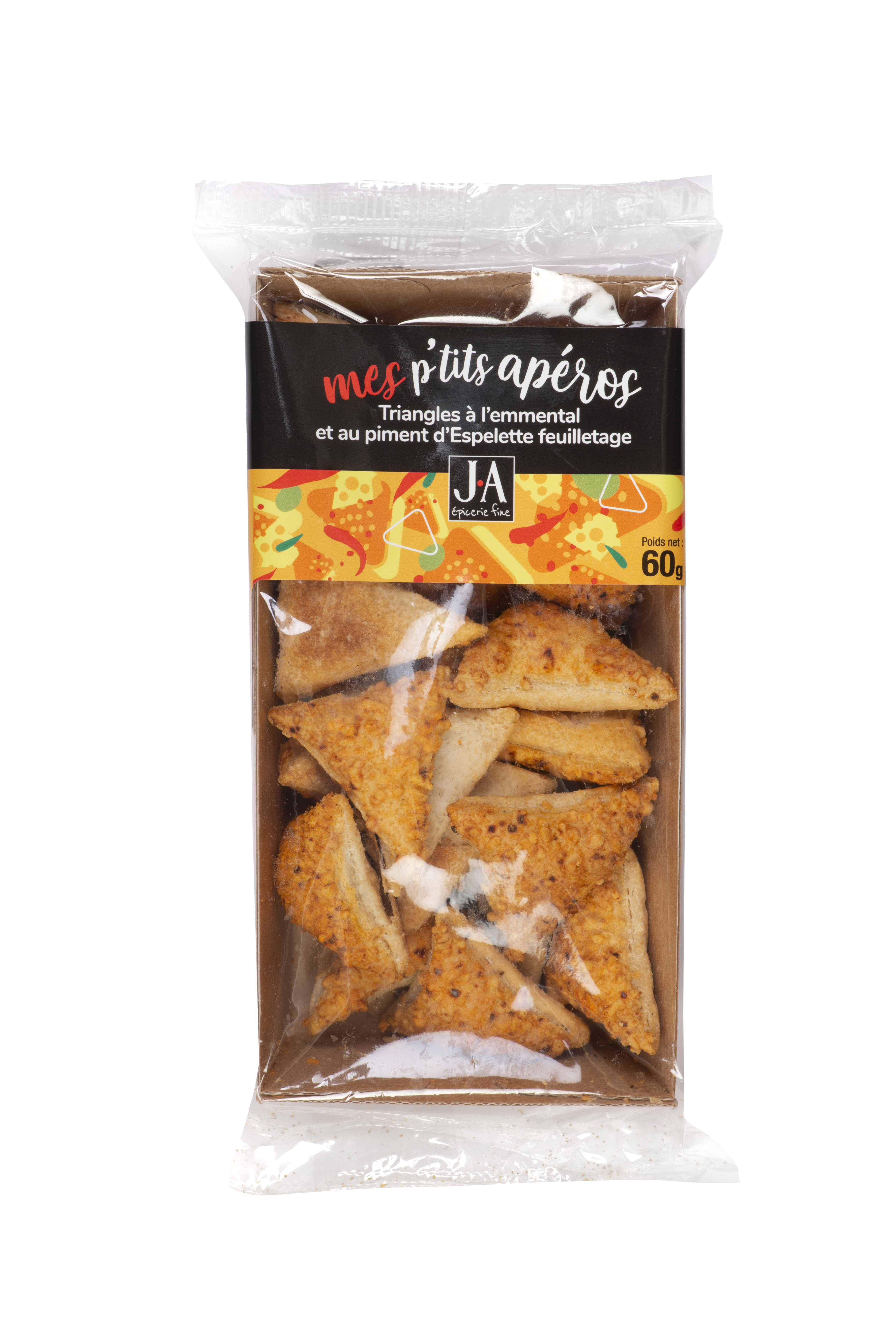 CHEESE AND ESPELETTE PEPPER TRIANGLE