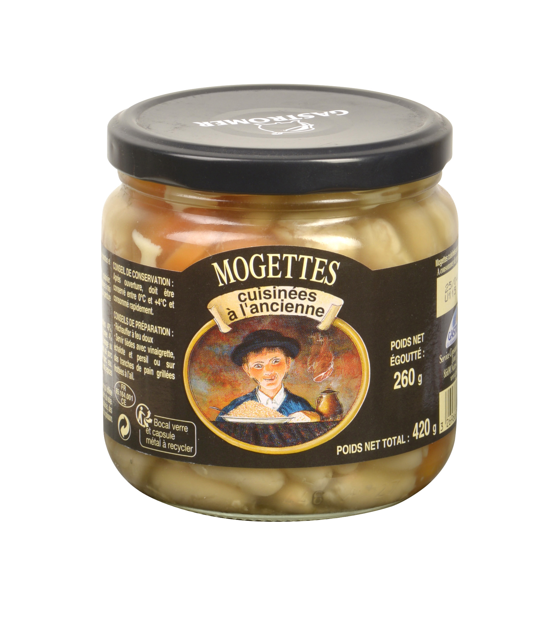 MOGETTES "OLD SCHOOL RECIPE"