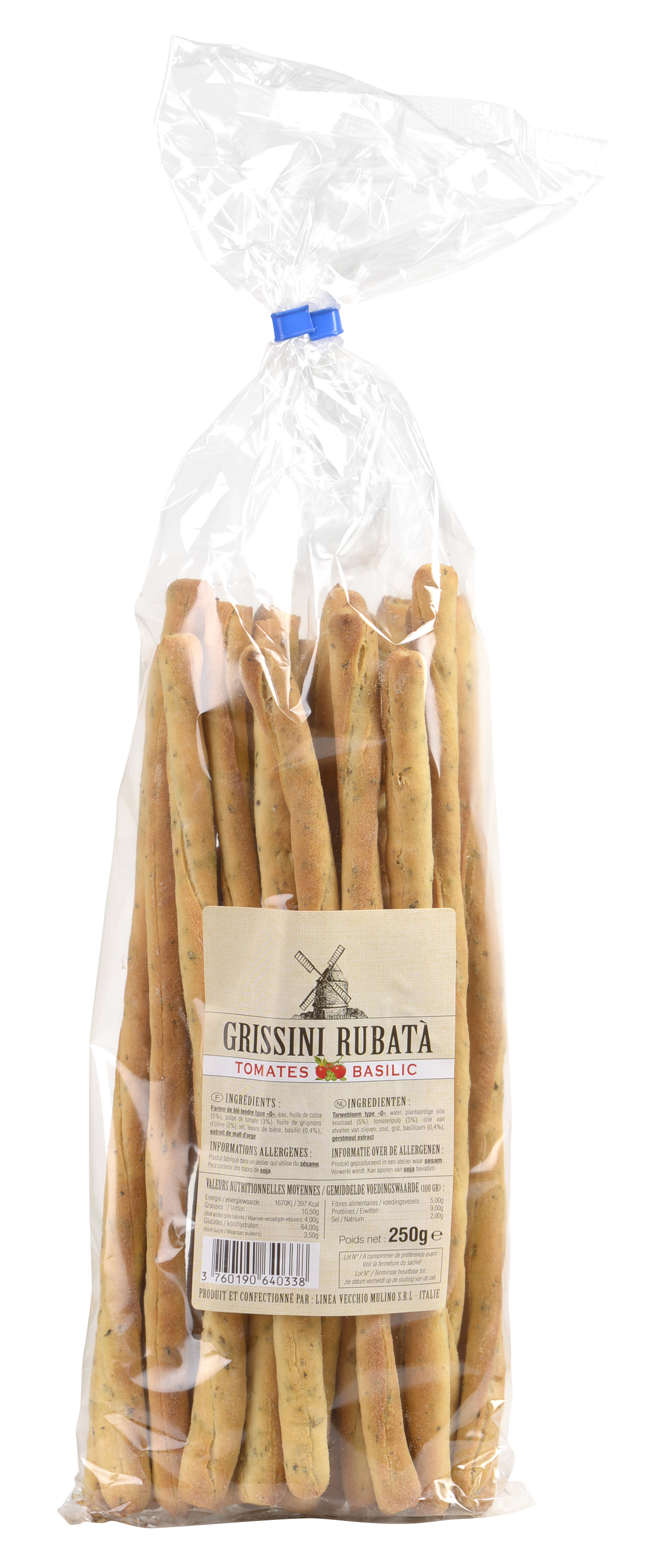 TOMATO BASIL BREADSTICK