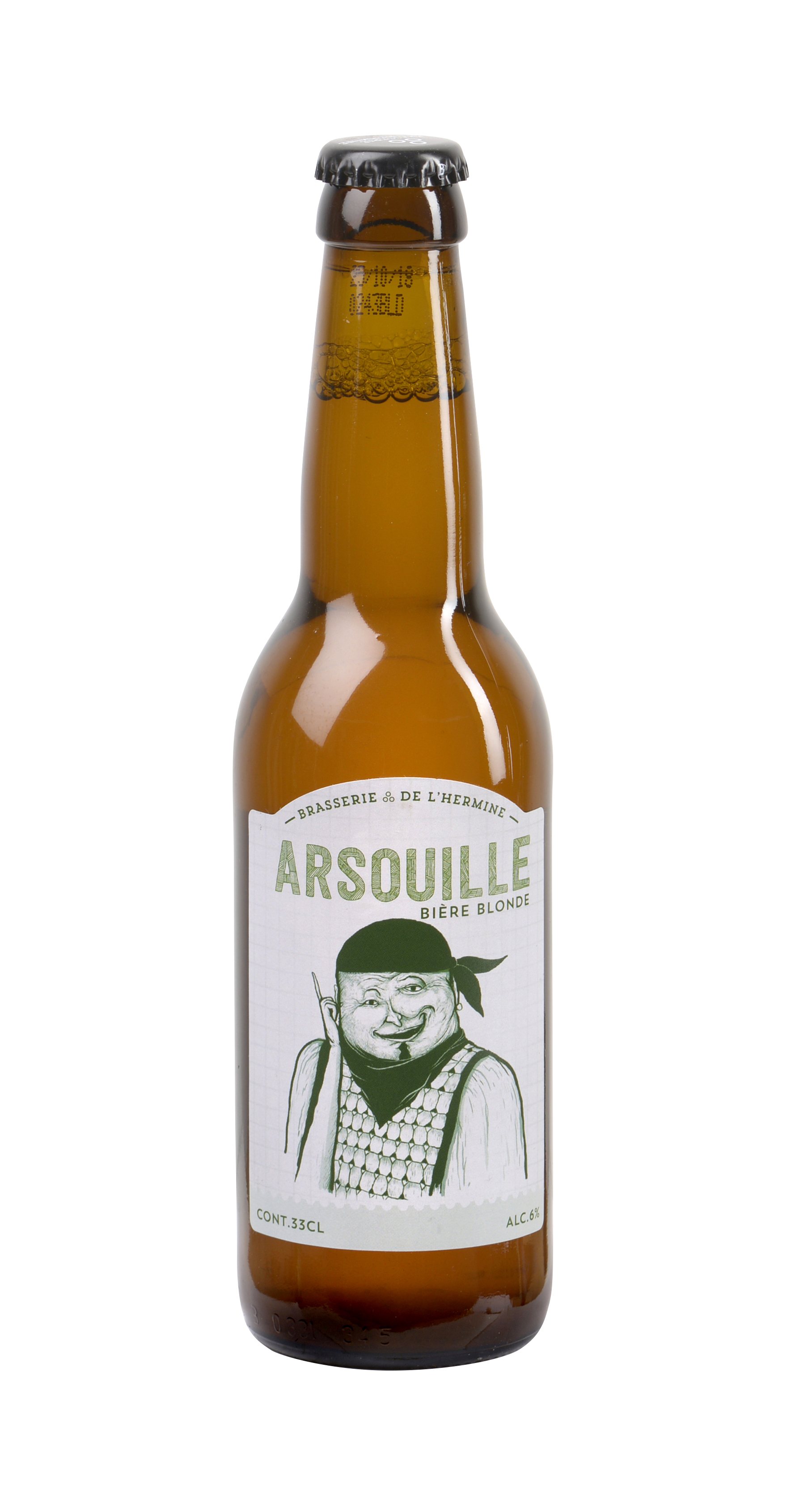 BLOND BEER FROM BRITTANY - ARSOUILLE 6°