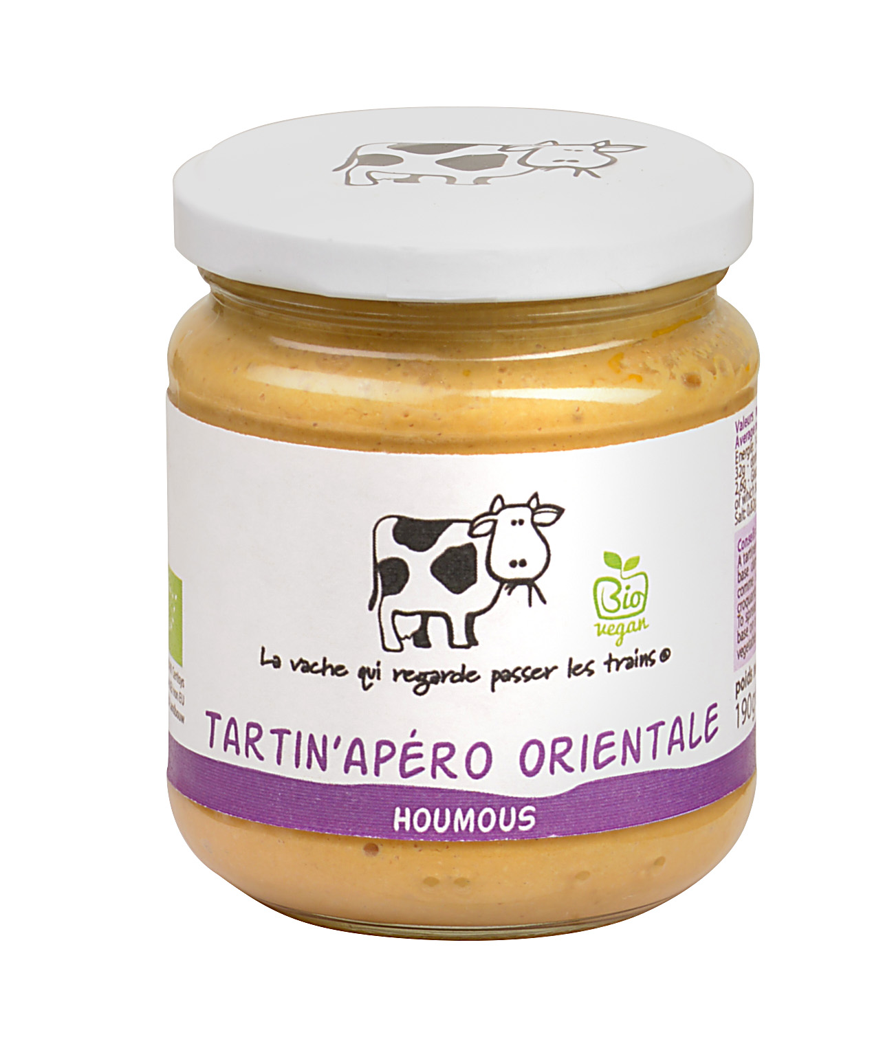 TARTIN'APERO ORIENTAL: ORGANIC HUMMUS