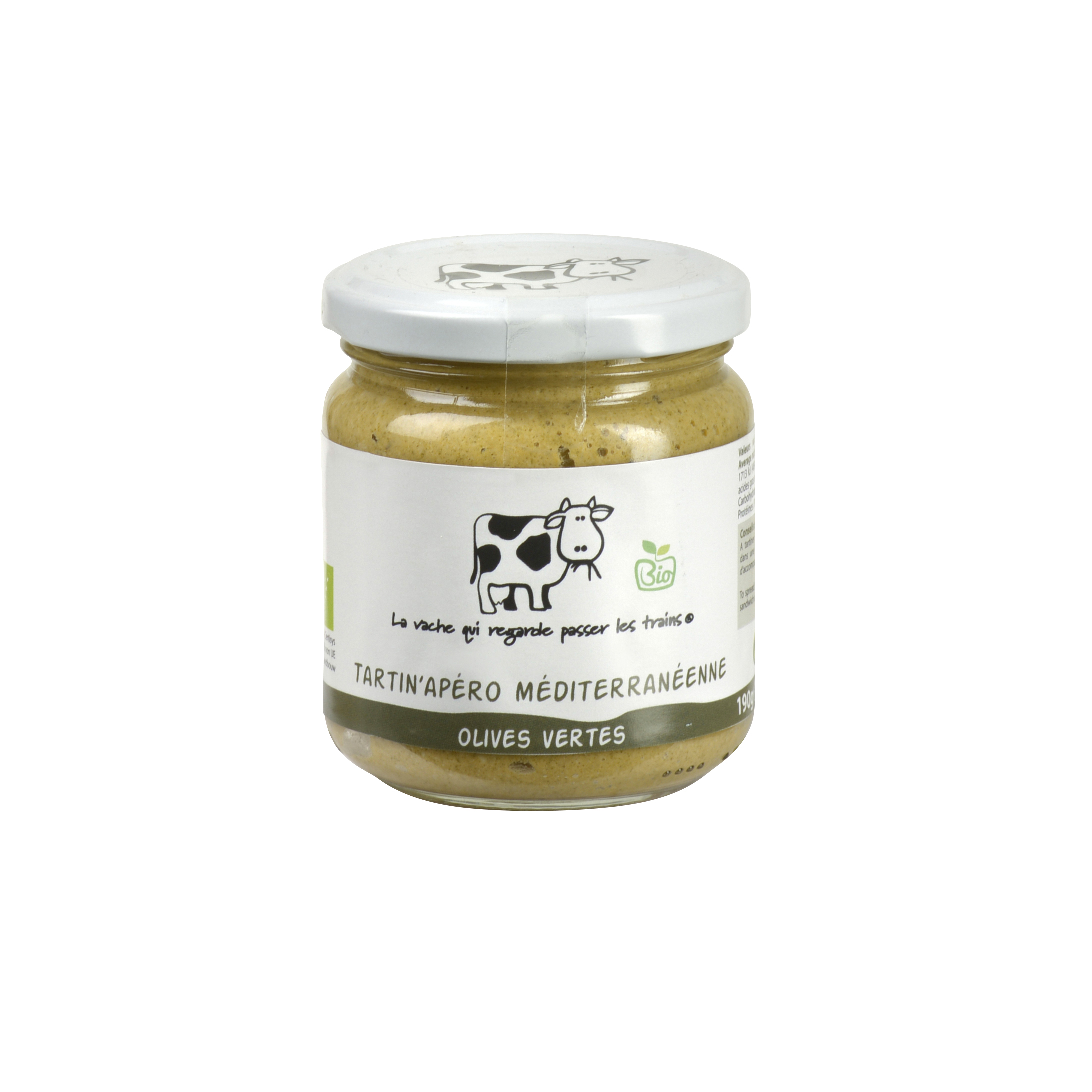TARTIN'APERO MEDITERRANEAN: ORGANIC GREEN OLIVES