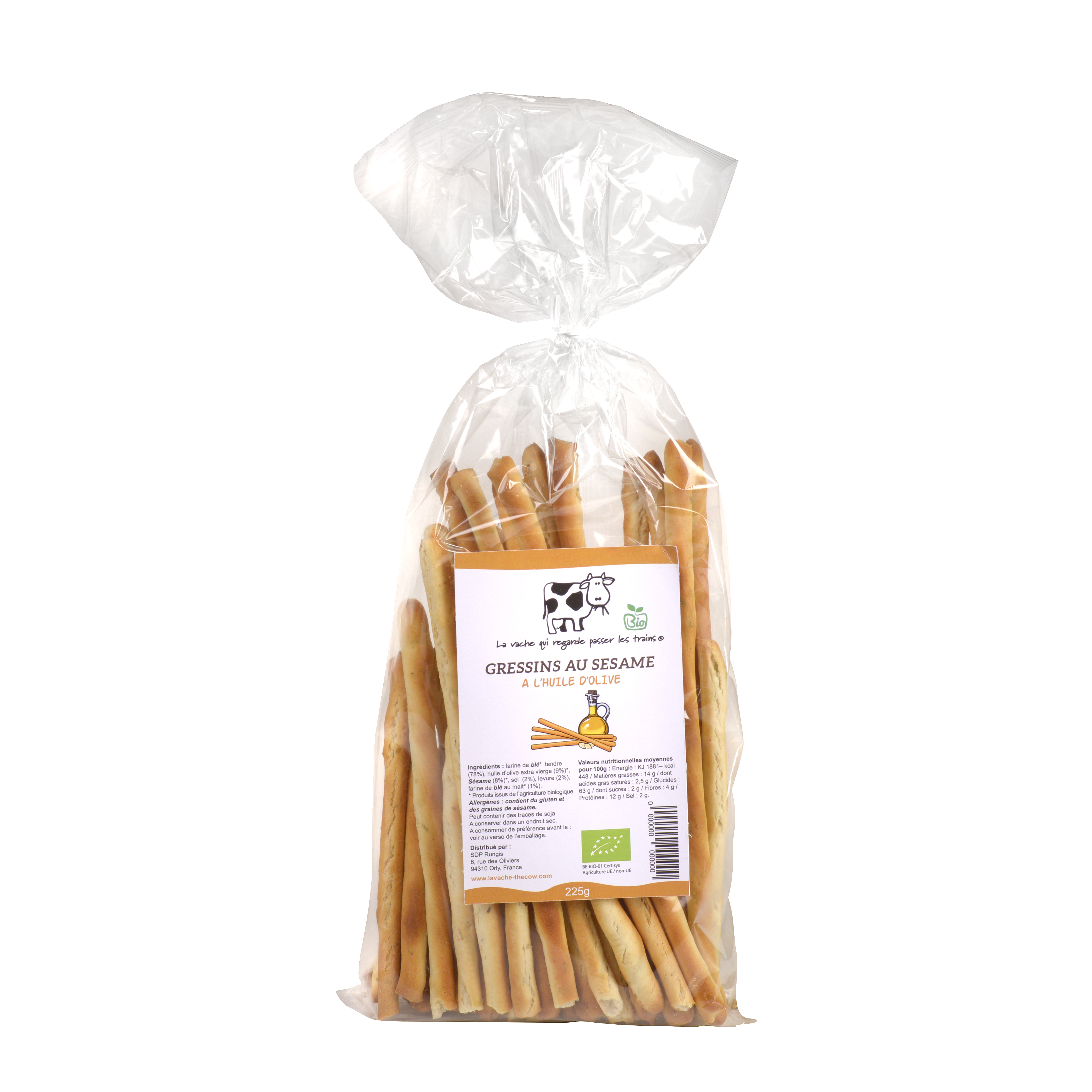 ORGANIC BREADSTICK WITH SESAME