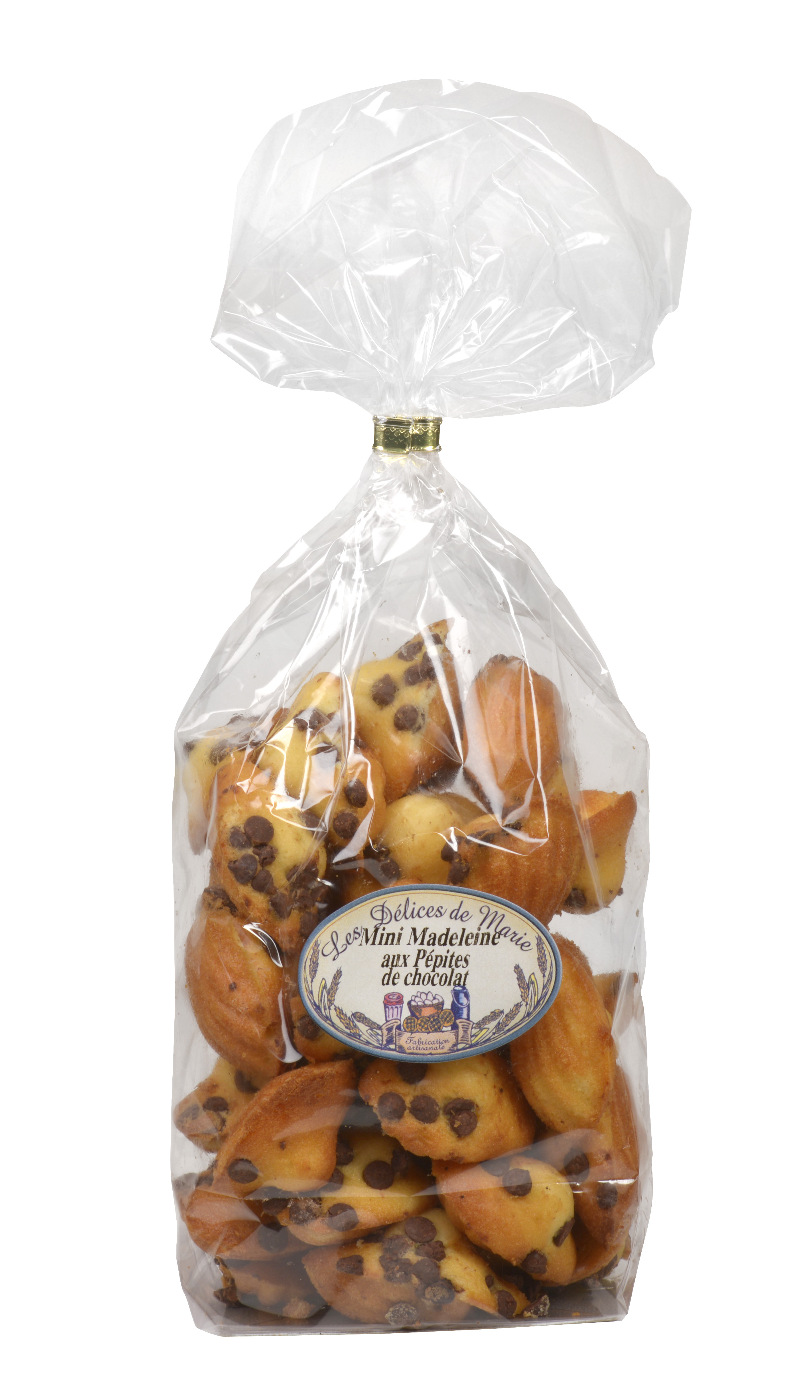 SMALL MADELEINES WITH CHOCOLATE CHUNK