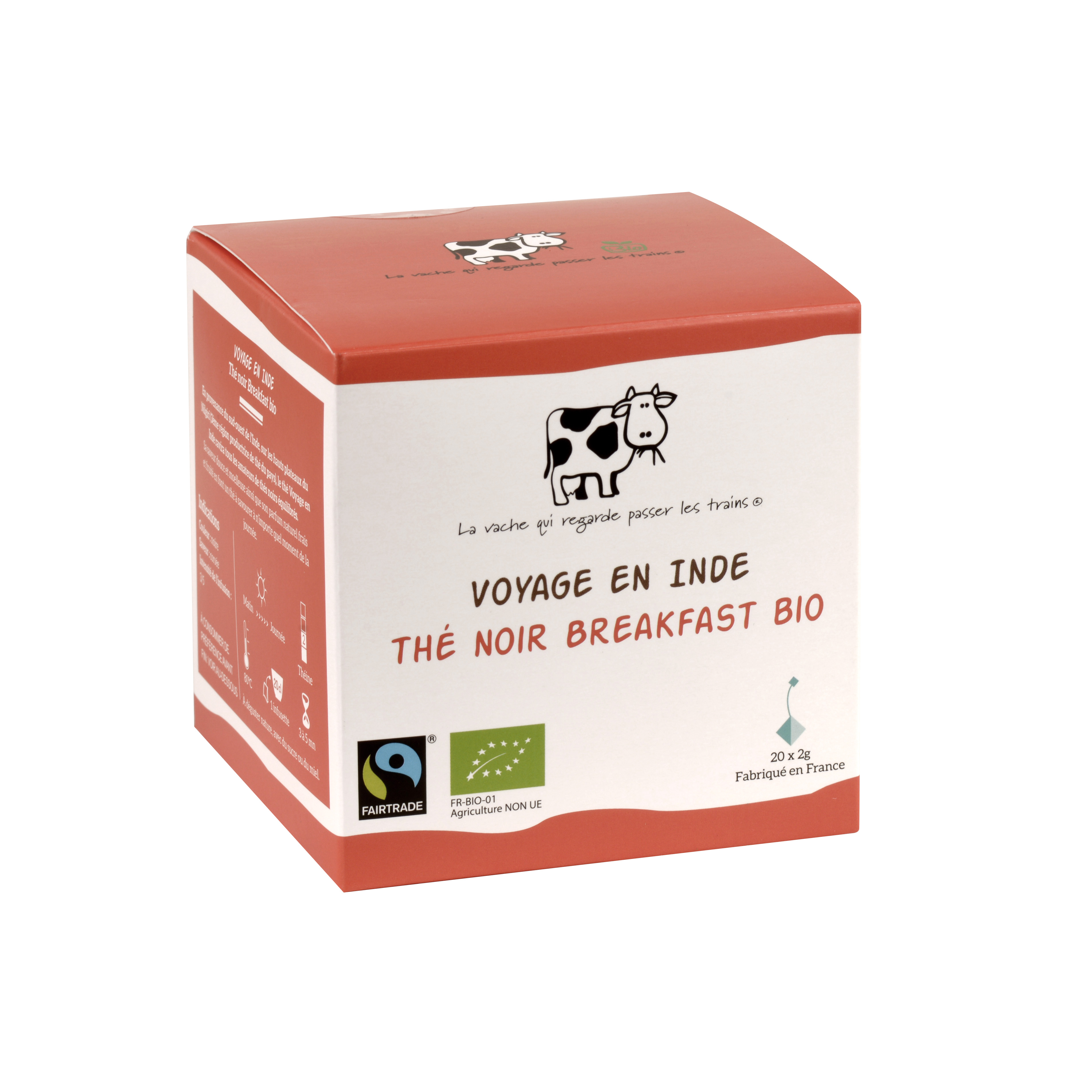 VOYAGE EN INDE - ORGANIC BLACK TEA FOR BREAKFAST