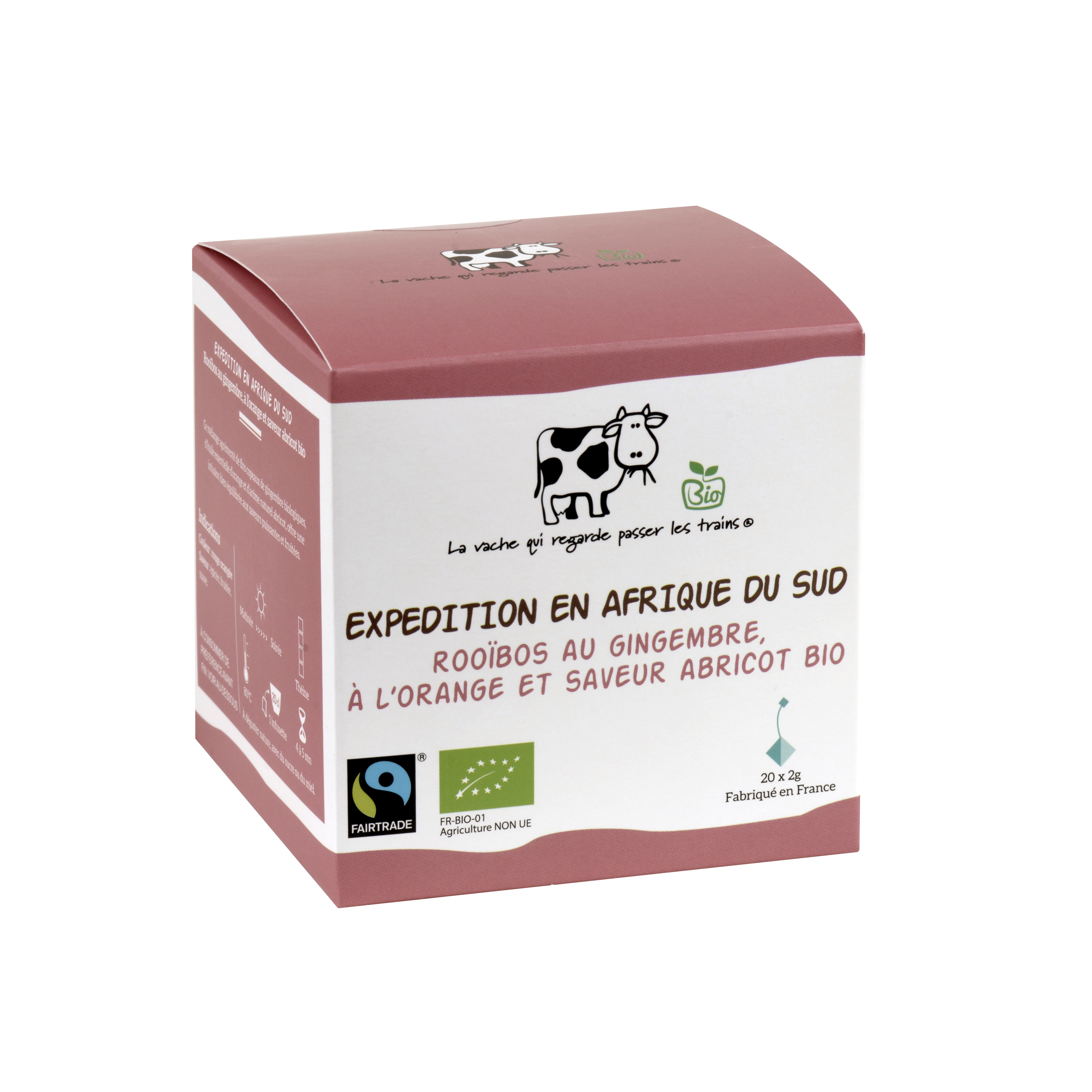 EXPEDITION EN AFRIQUE DU SUD - ORGANIC ROOIBOS WITH GINGER