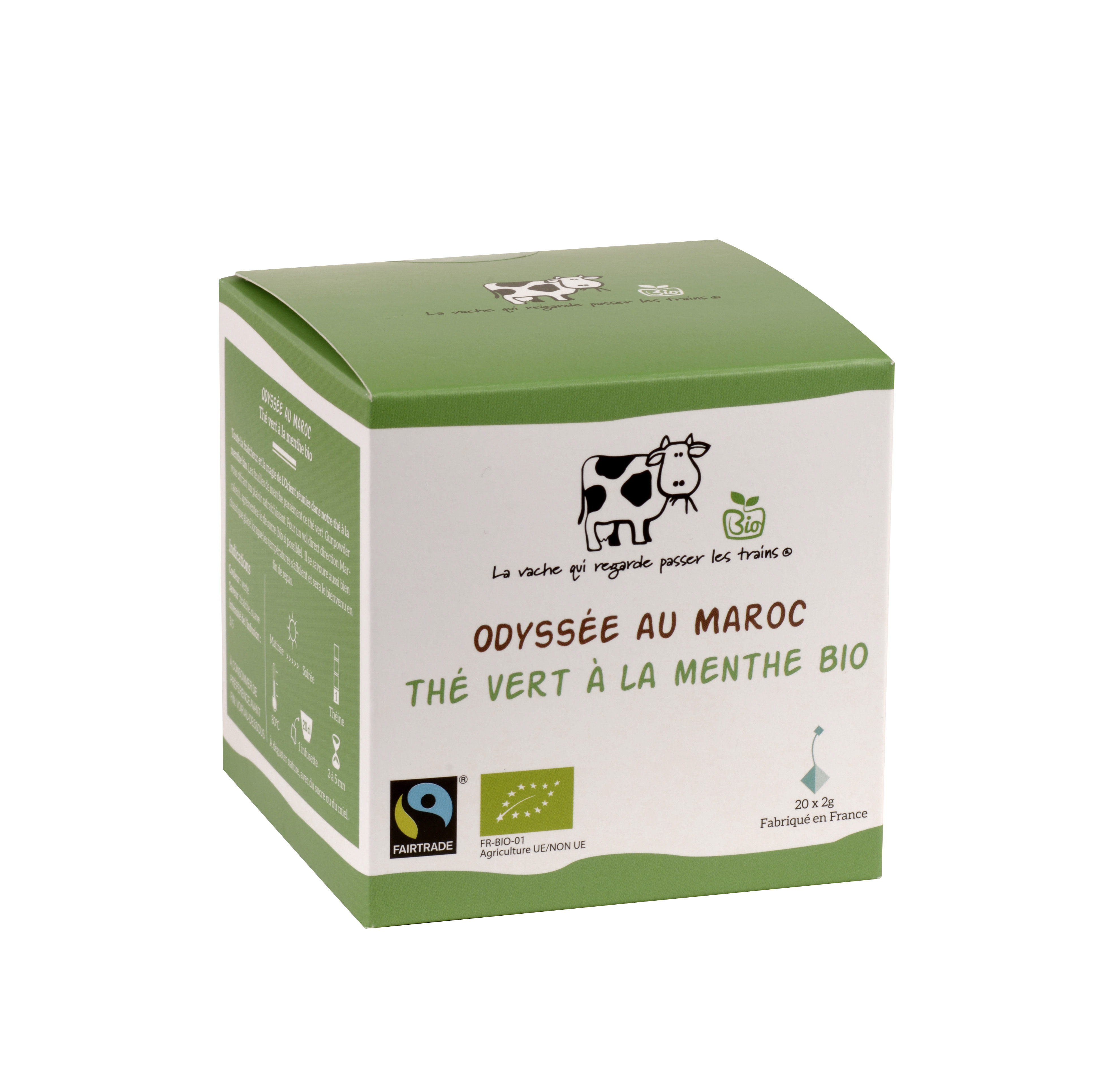 ODYSSEE AU MAROC - ORGANIC GREEN TEA WITH MINT