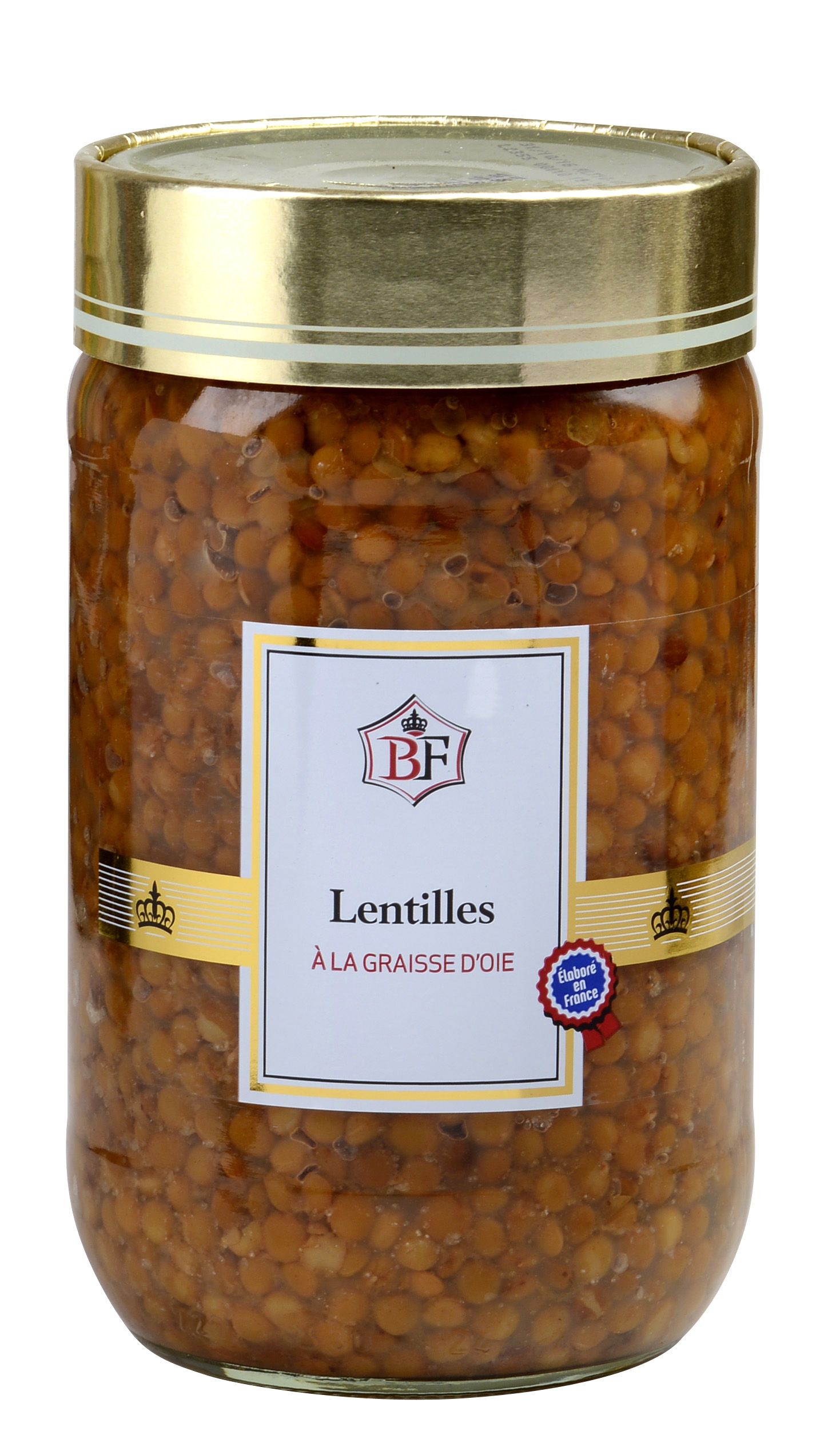 LENTILS WITH FAT GOOSE