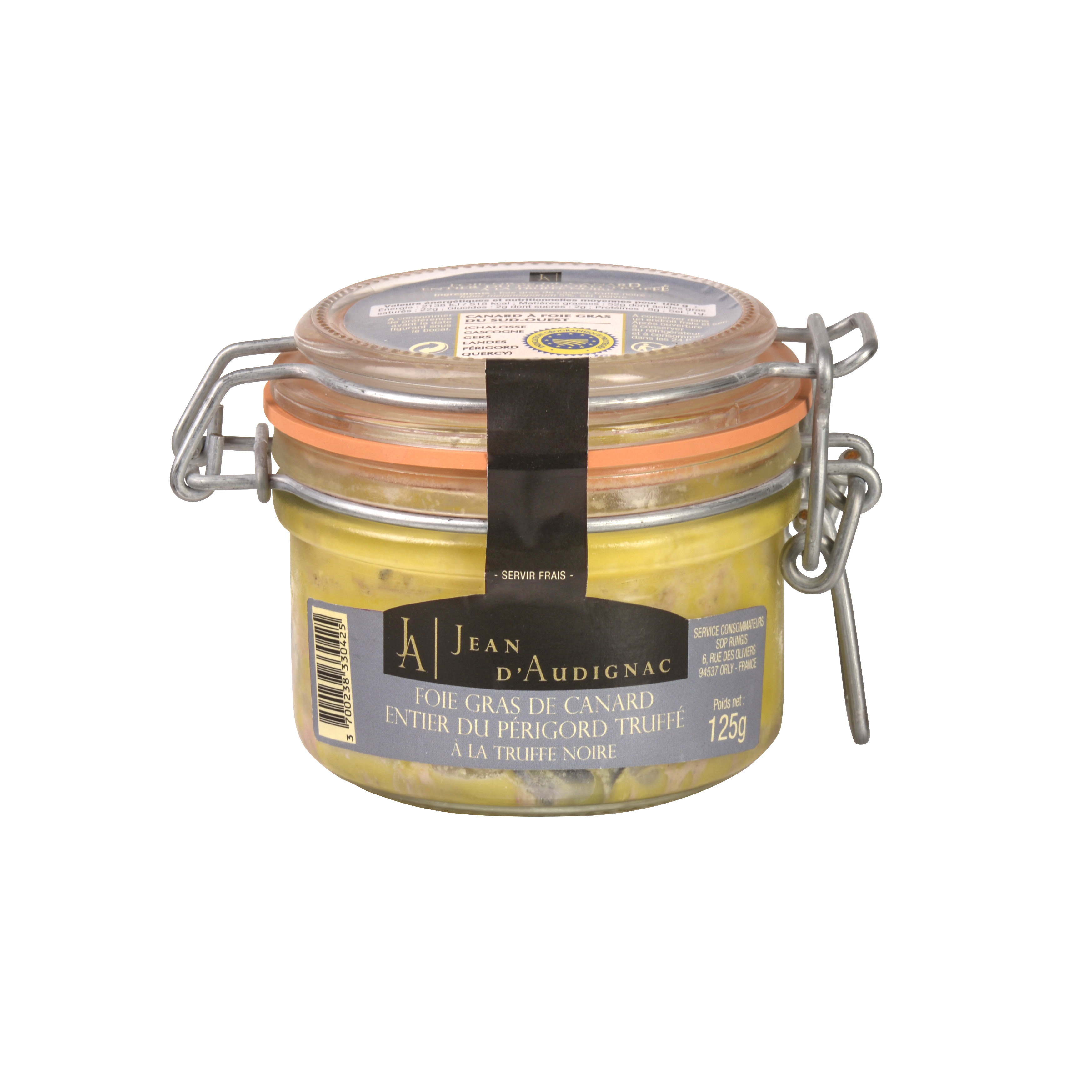 WHOLE DUCK FOIE GRAS WITH TRUFFLE 5% IGP