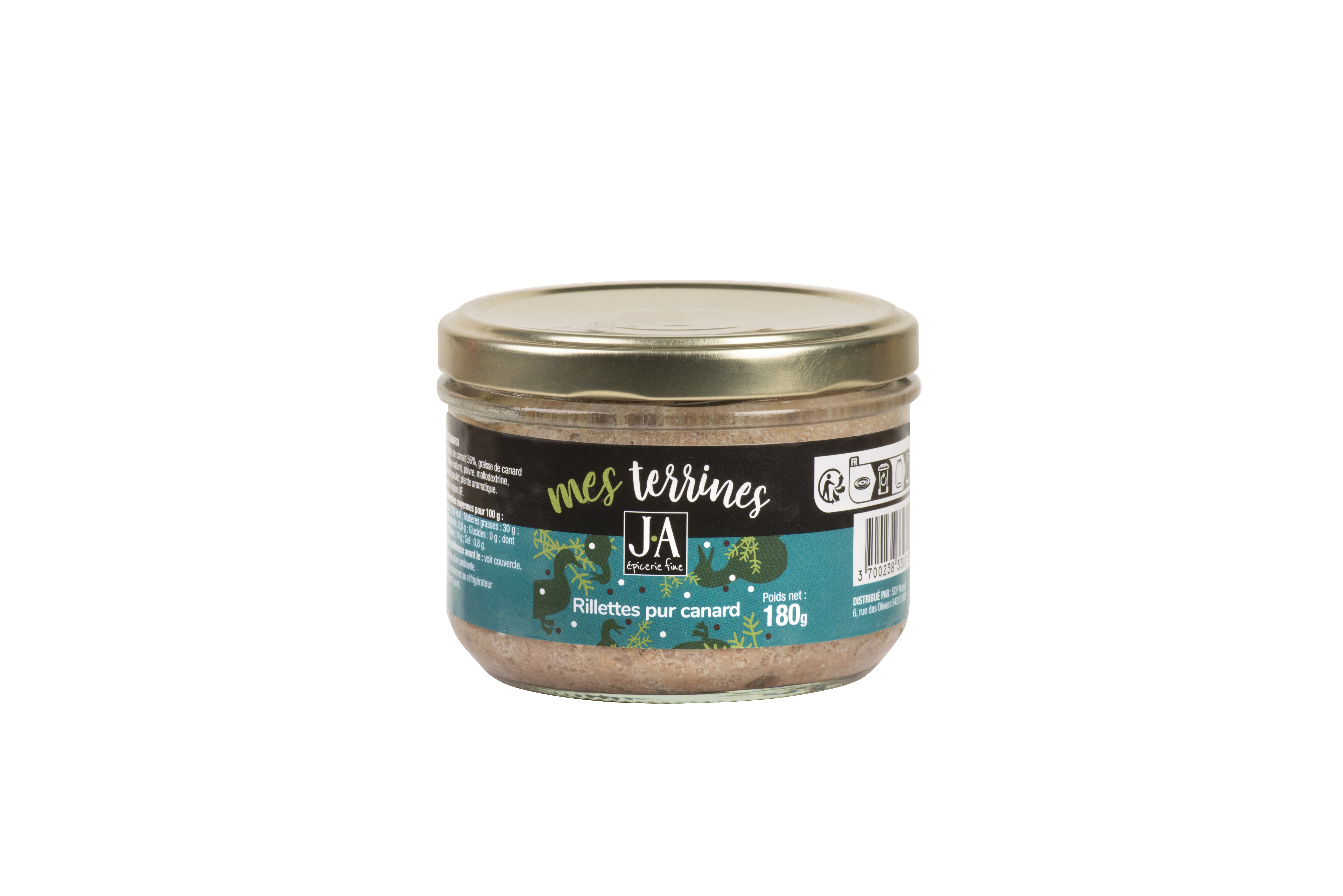 DUCK RILLETTES