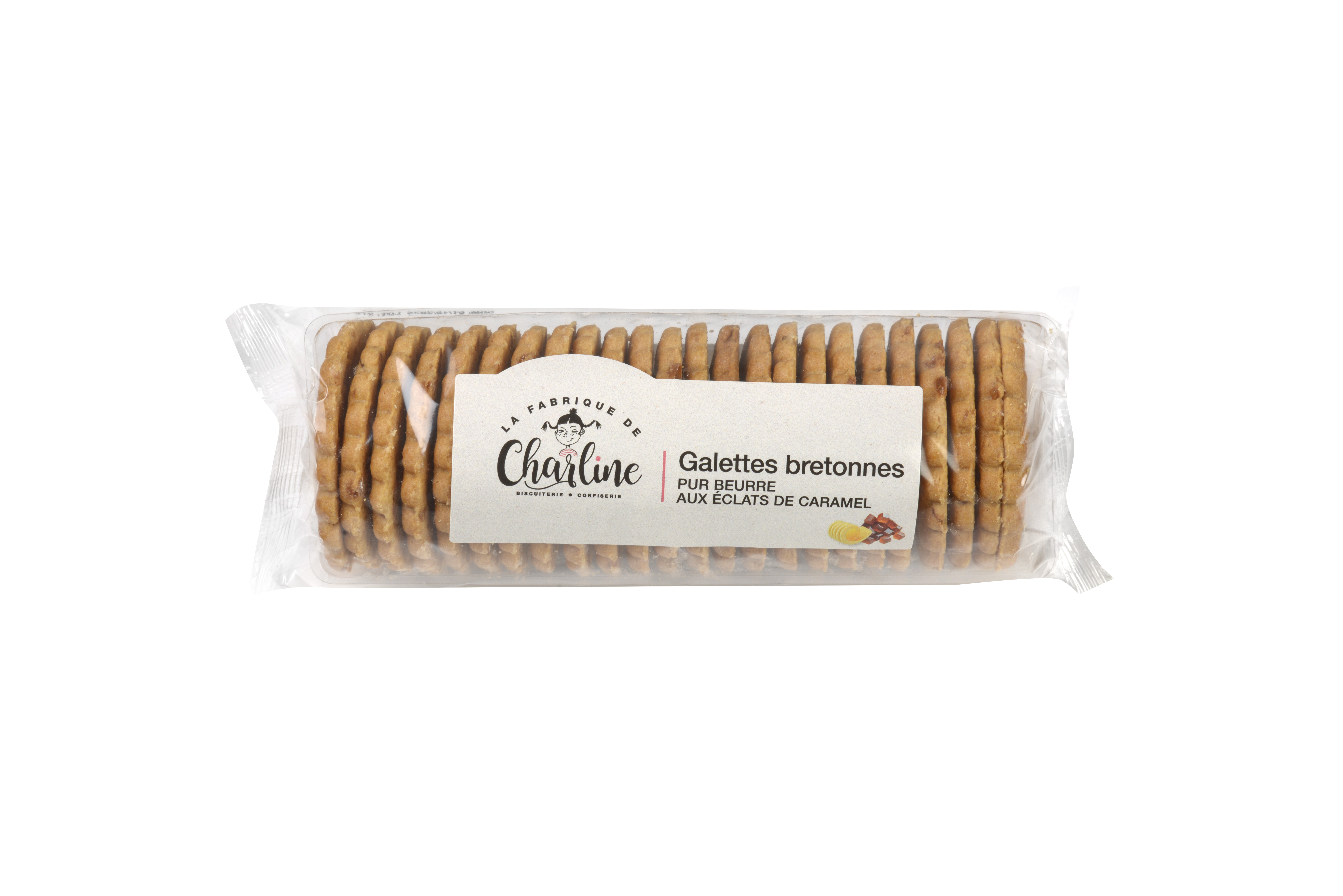 GALETTES WITH CARAMEL CHUNKS