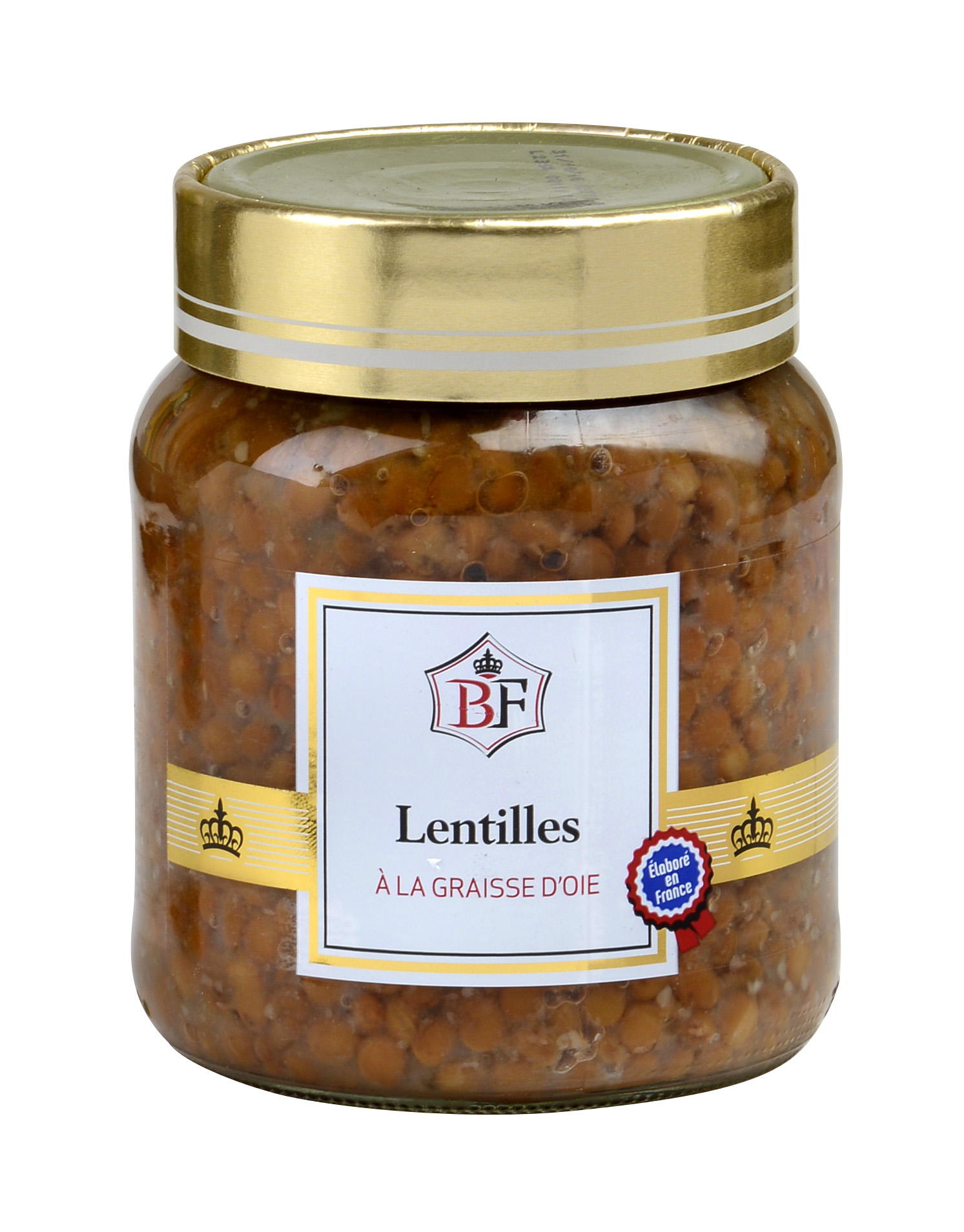 LENTILS WITH FAT GOOSE