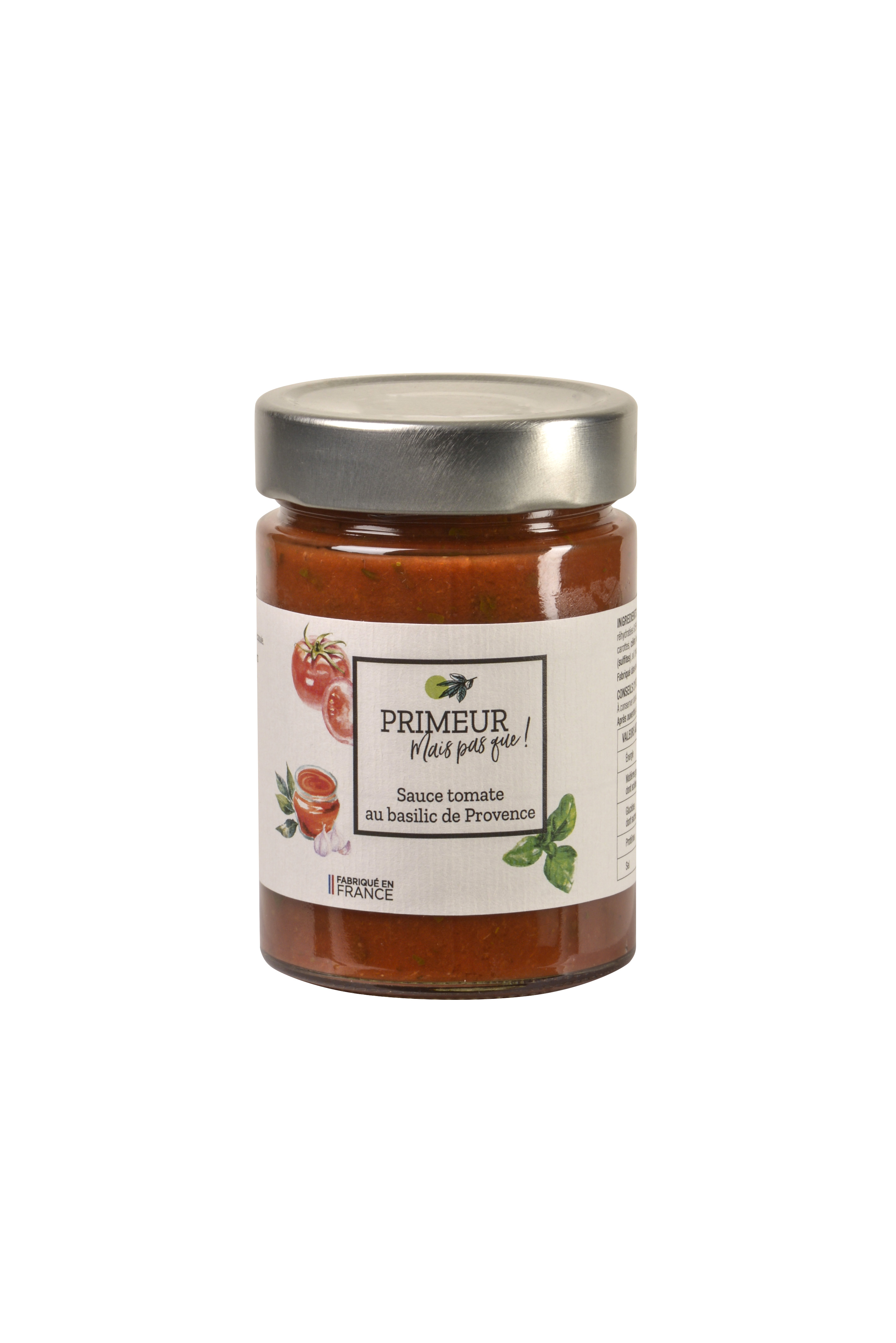 TOMATO SAUCE FROM PROVENCE AND BASIL