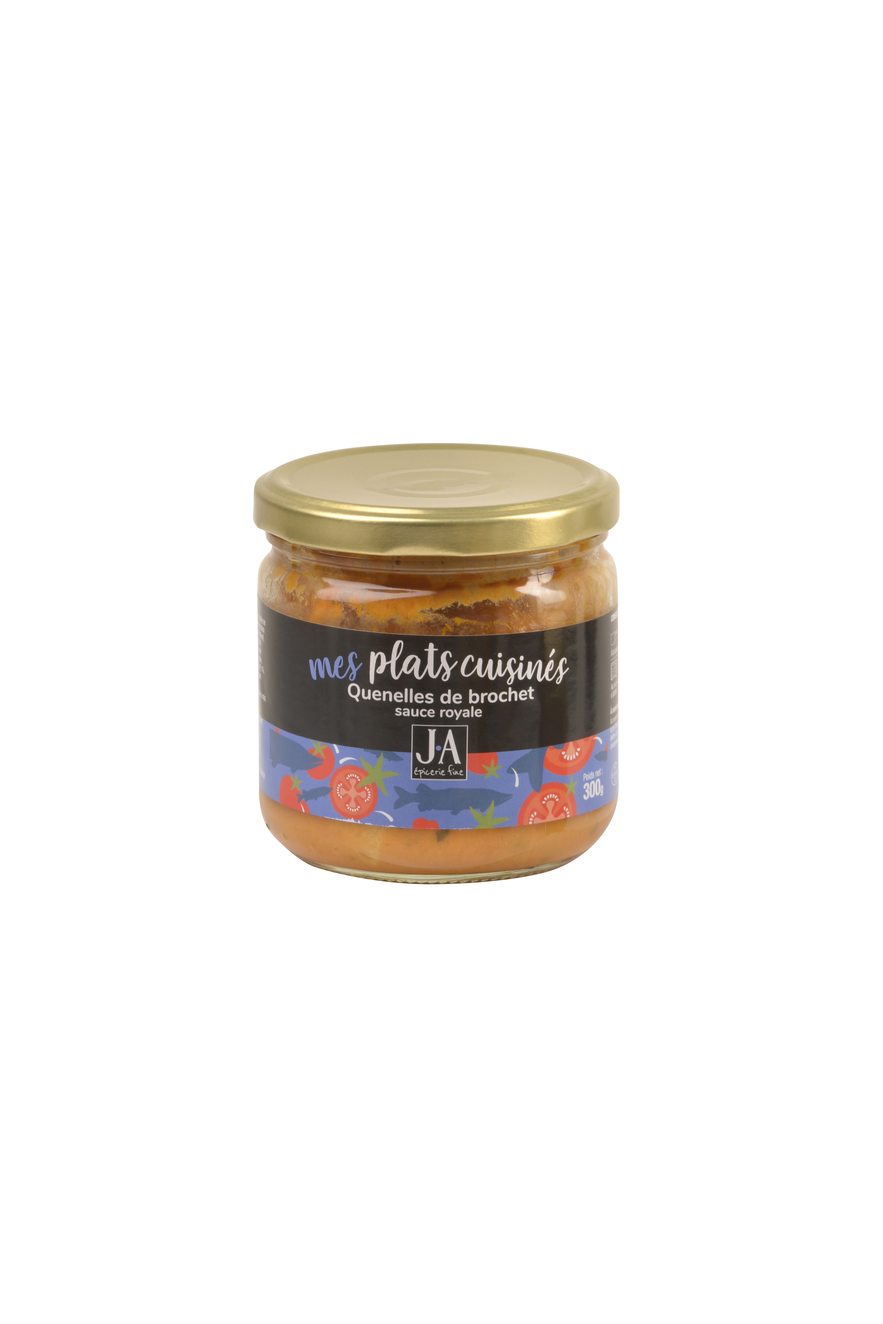 PIKE QUENELLES WITH ROYAL SAUCE