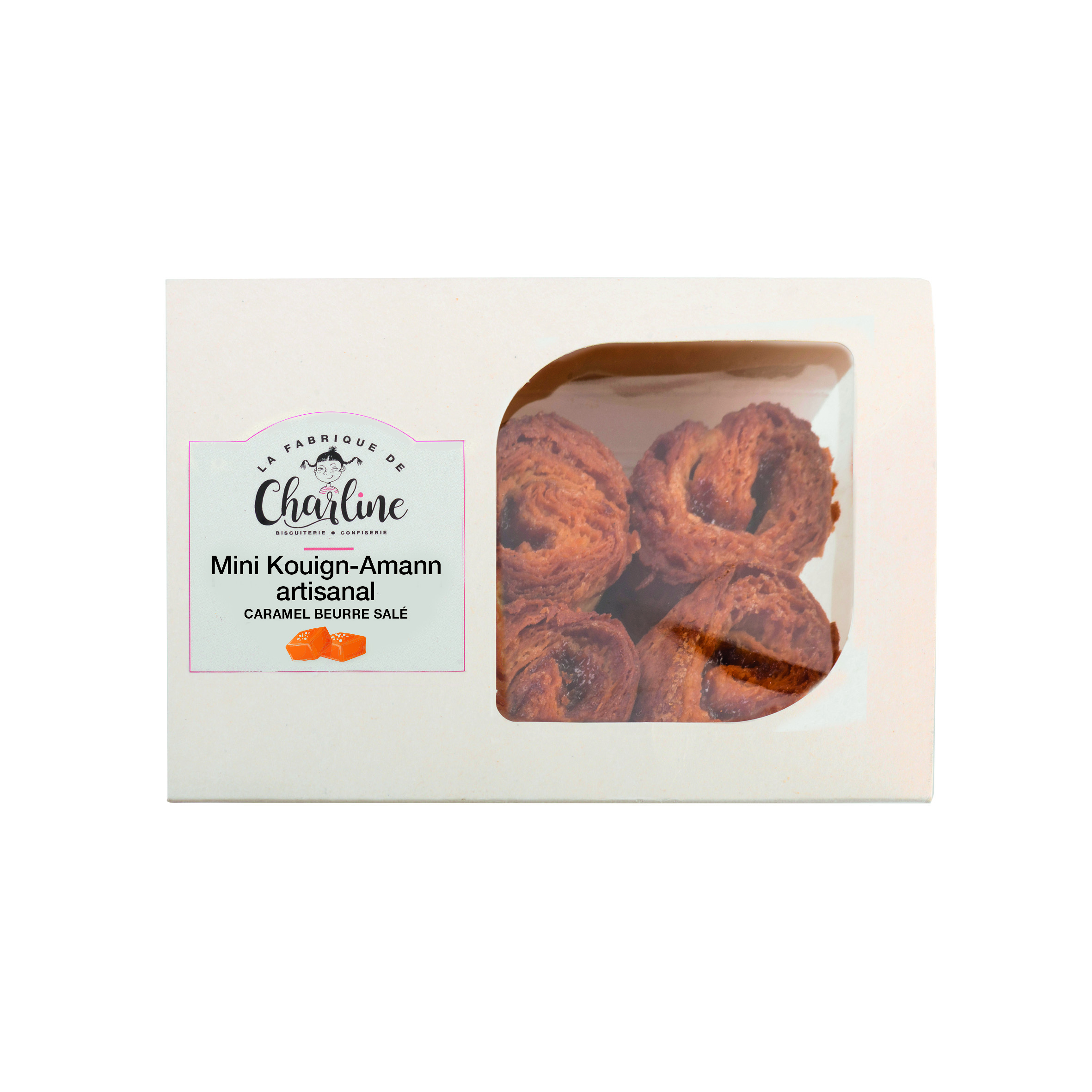 ARTISANAL MINI KOUIGN AMANN WITH SALTED BUTTER CARAMEL