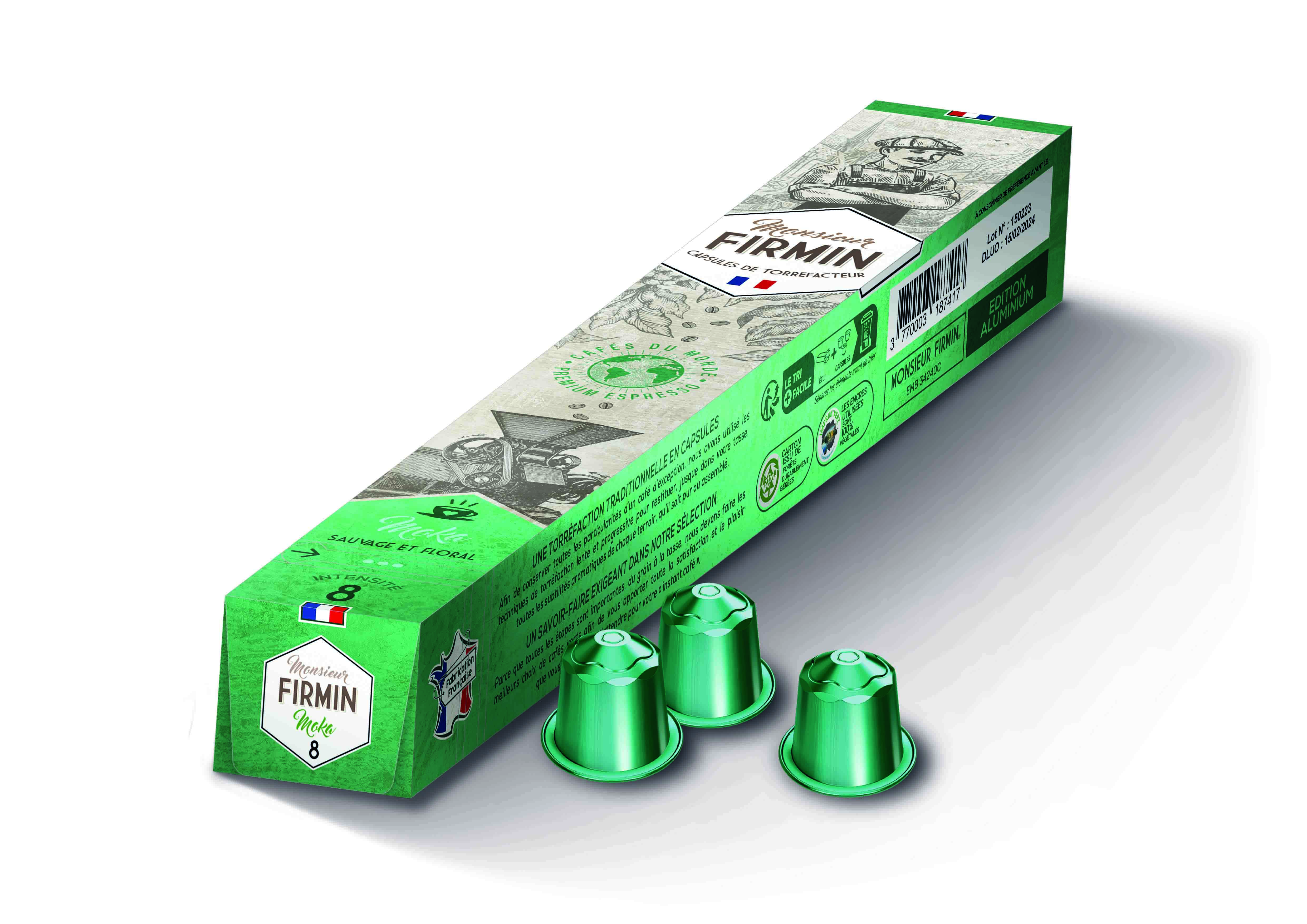 COFFEE CAPSULE MOKA ETHIOPIA (NESPRESSO FRIENDLY)