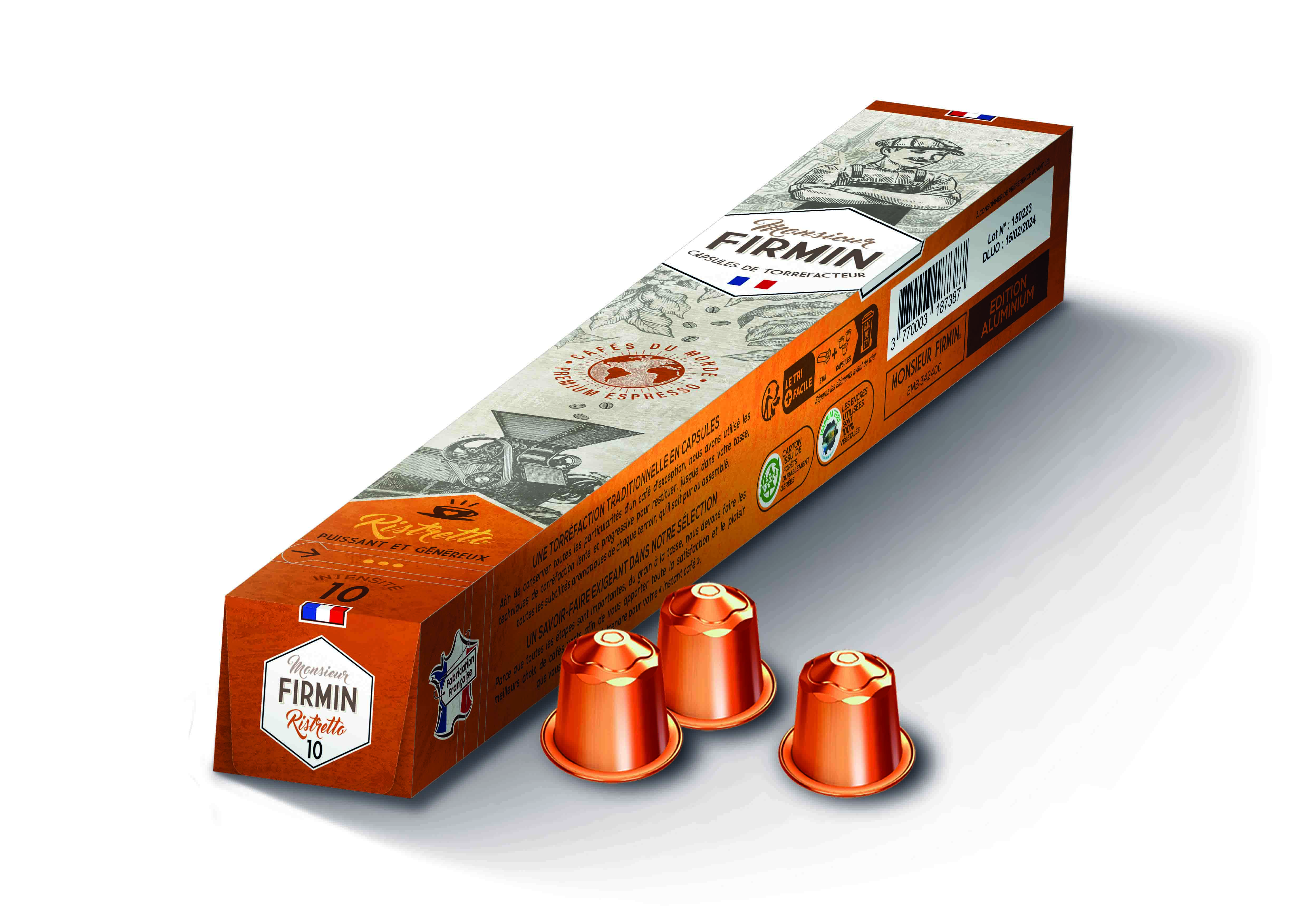 COFFEE CAPSULE RISTRETTO (NESPRESSO FRIENDLY)