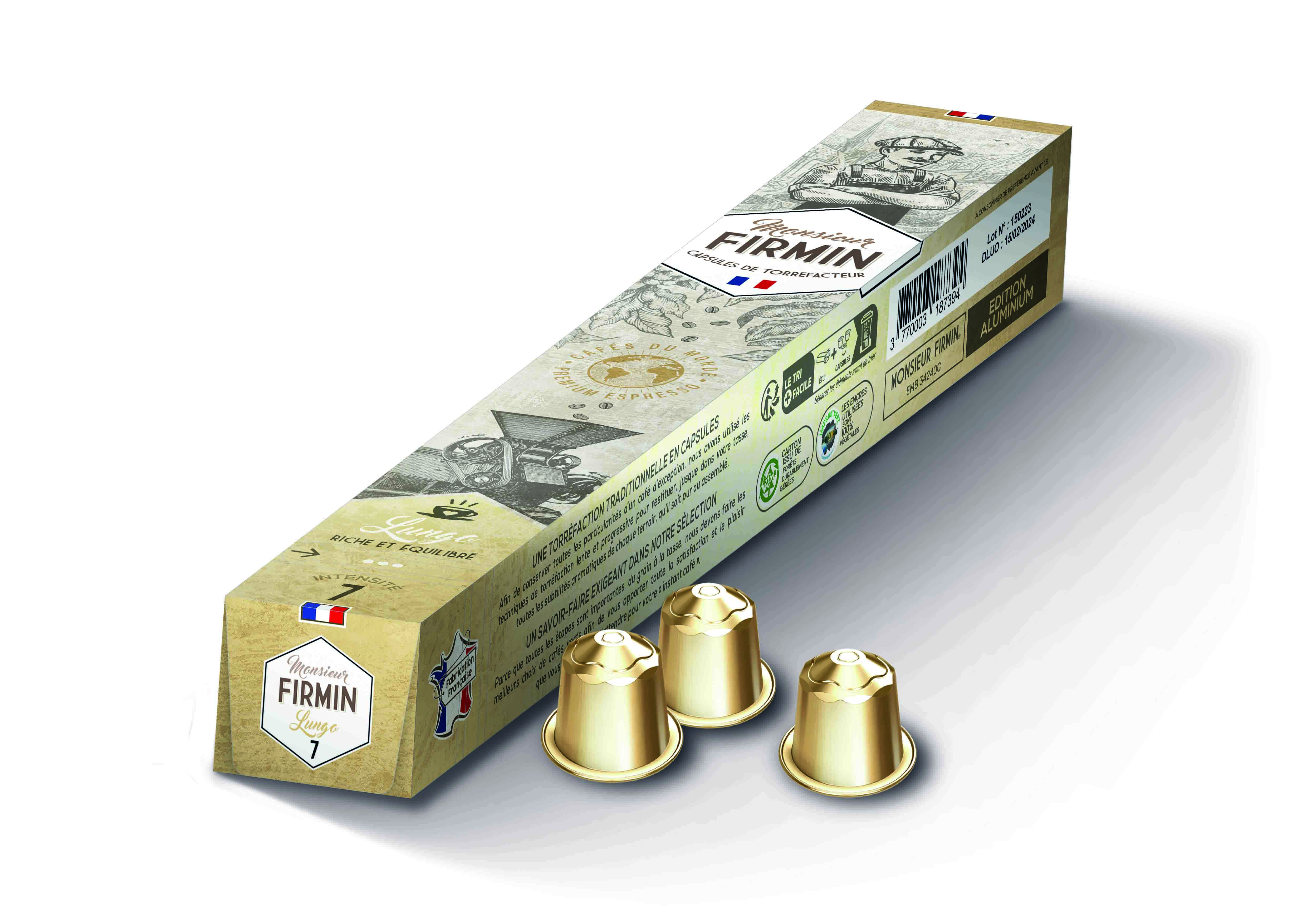 COFFEE CAPSULE LUNGO (NESPRESSO FRIENDLY)