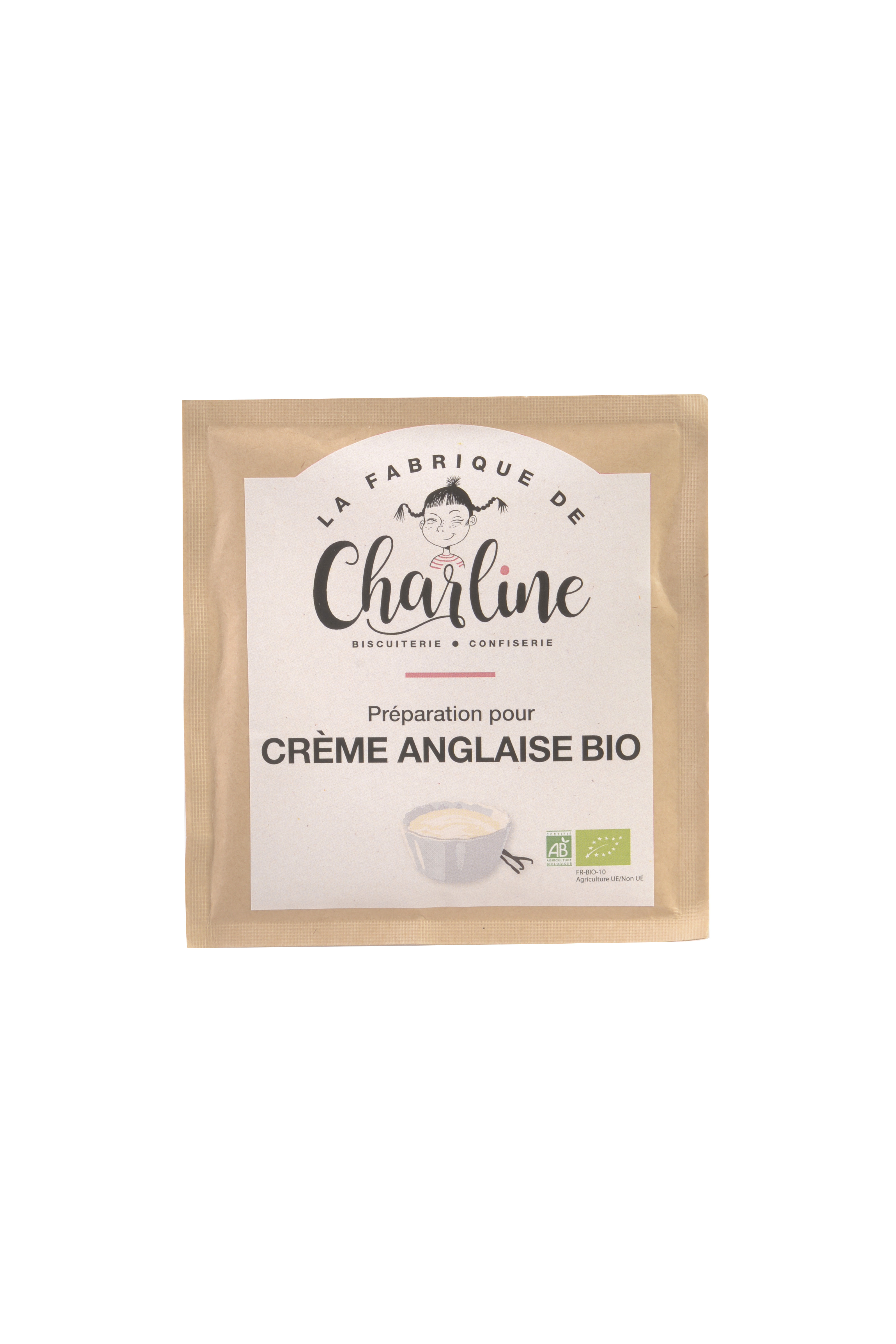 PREPARATION FOR ORGANIC CREME ANGLAISE