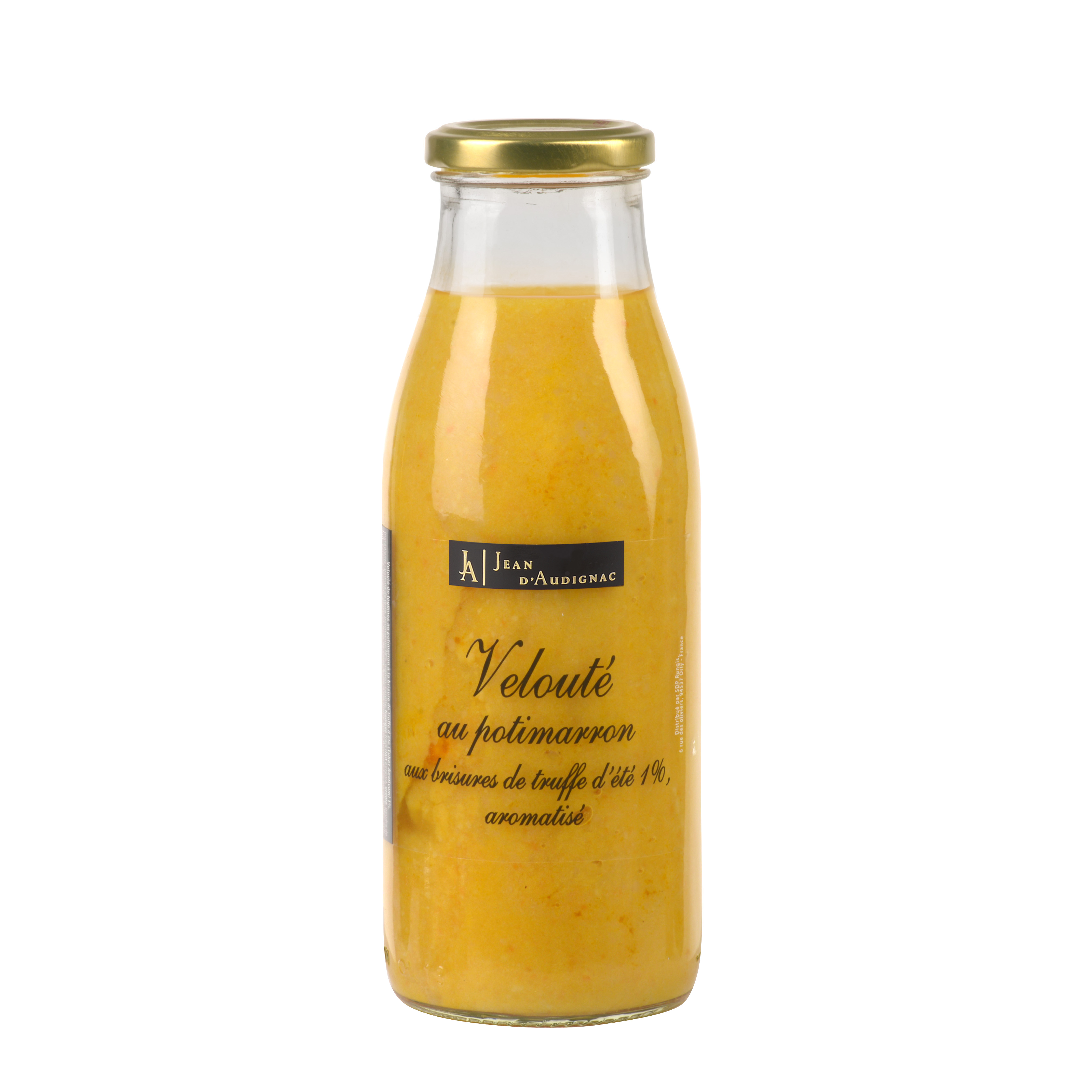 SOUP POTIMARRON BRISURES SUMMER TRUFFLES FLAVORED