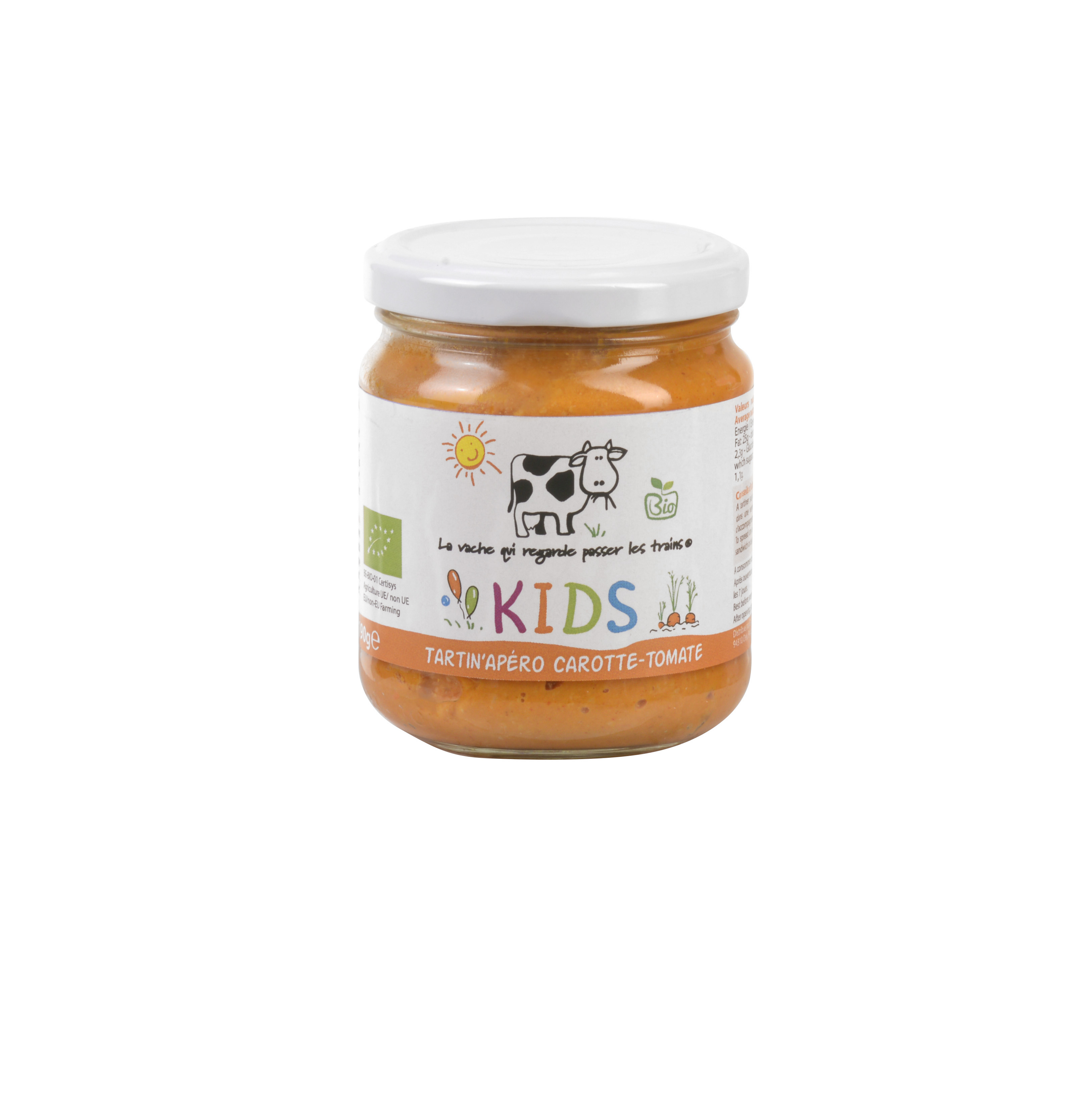 KIDS ORGANIC VEGETABLE TARTINE