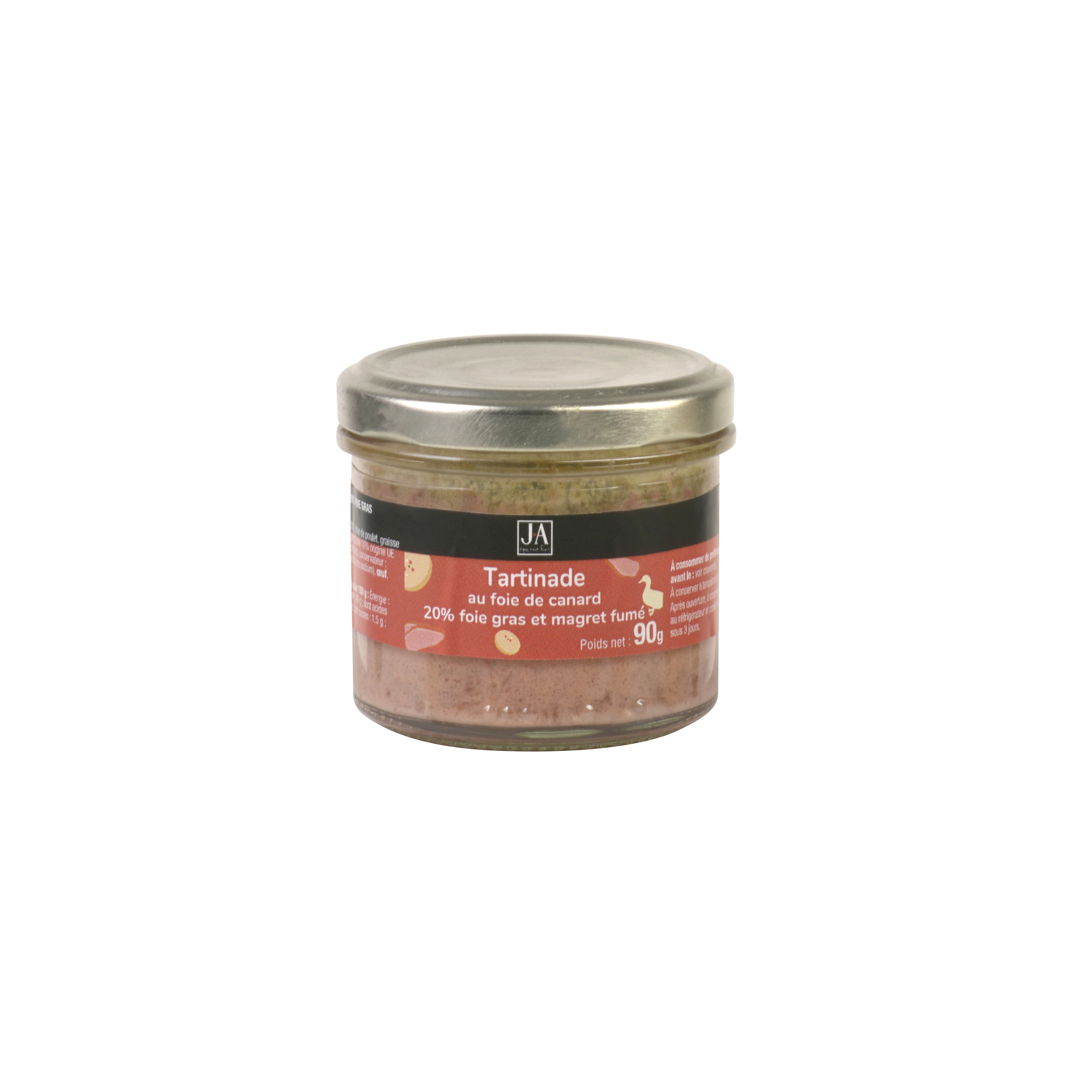 DUCK LIVER SPREAD 20% SMOKED MAGRET FOIE GRAS