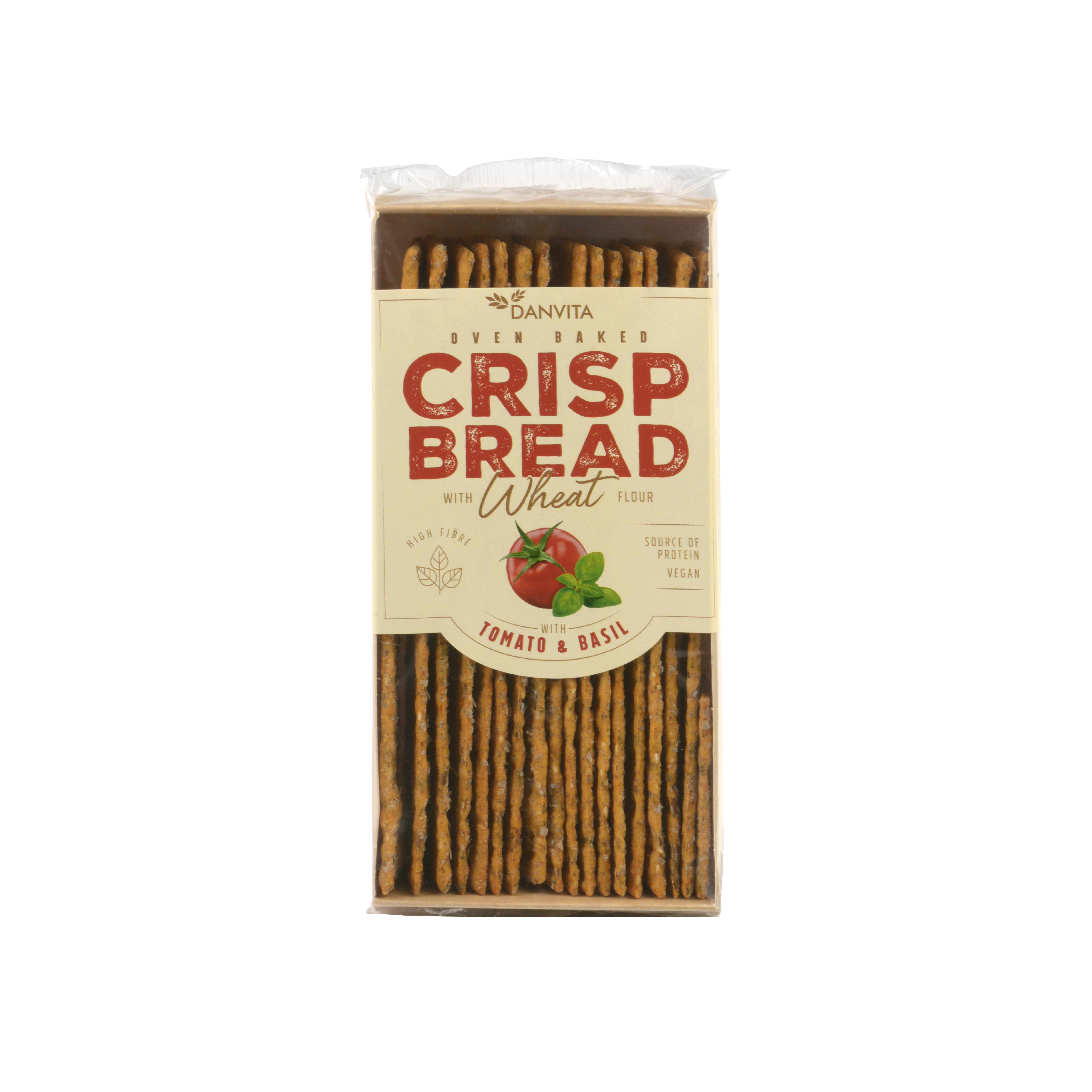 SALTED CRACKERS BASILIC TOMATOES