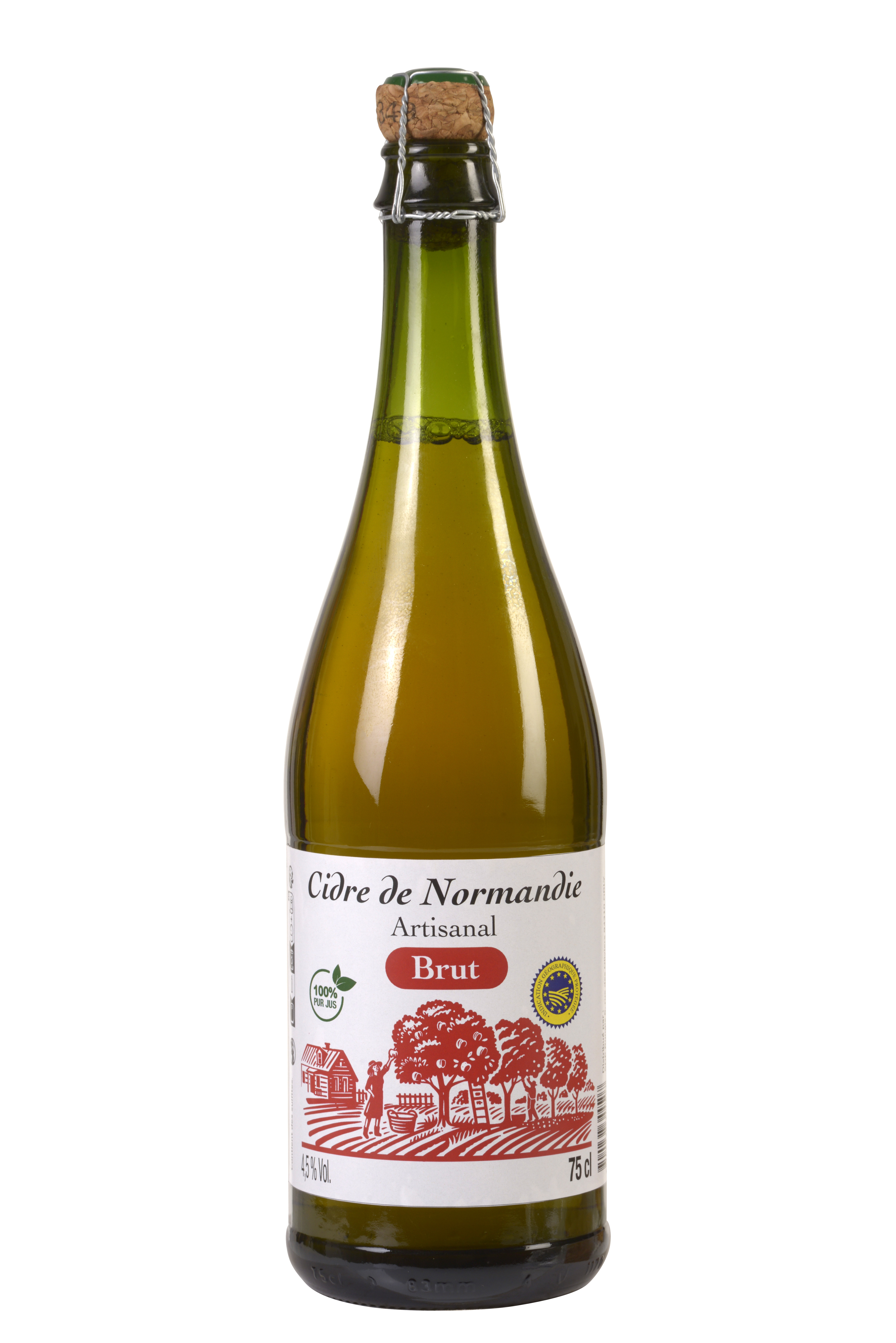 CIDER FROM NORMANDIE IGP ARTISANAL BRUT