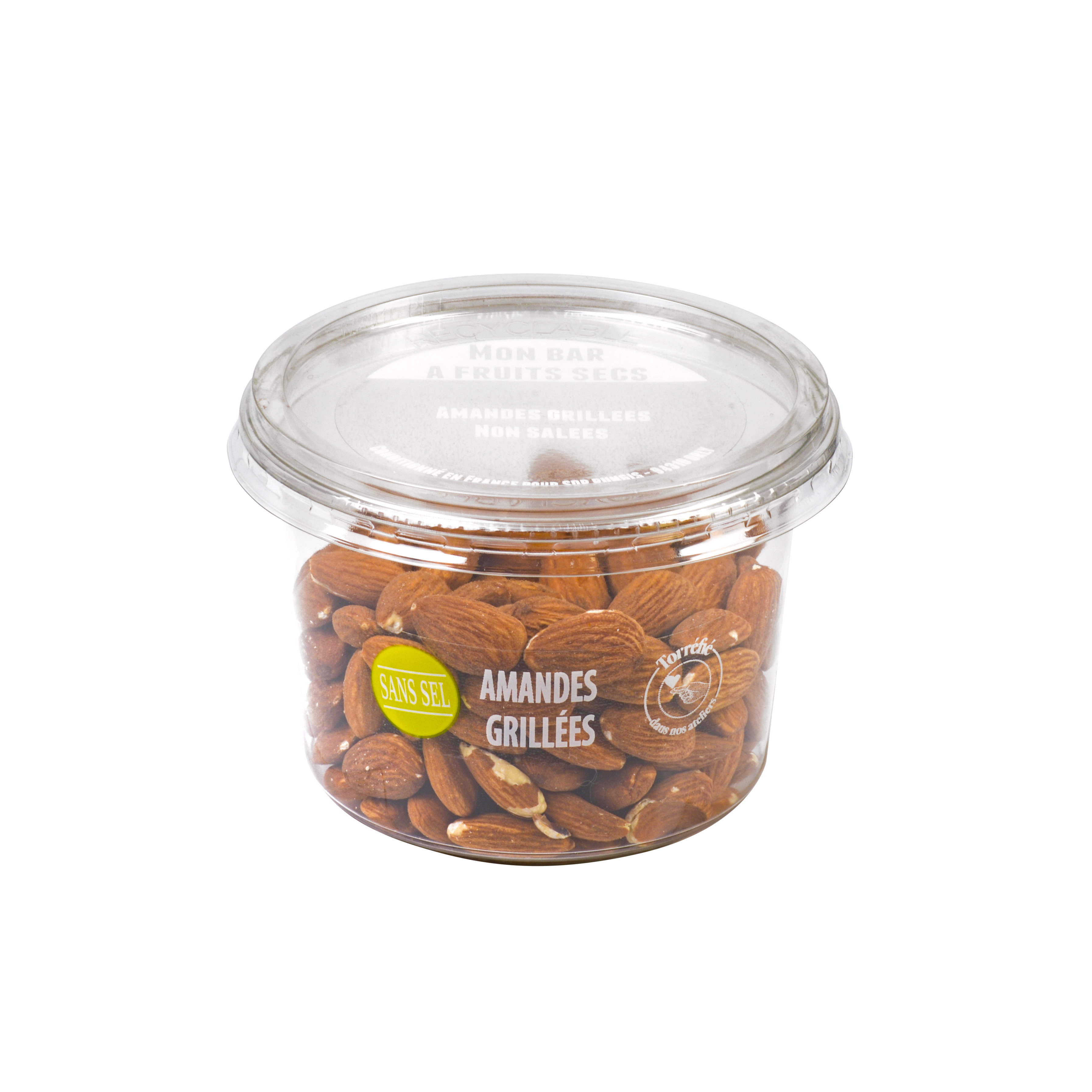 ROASTED ALMONDS WITHOUT SALT
