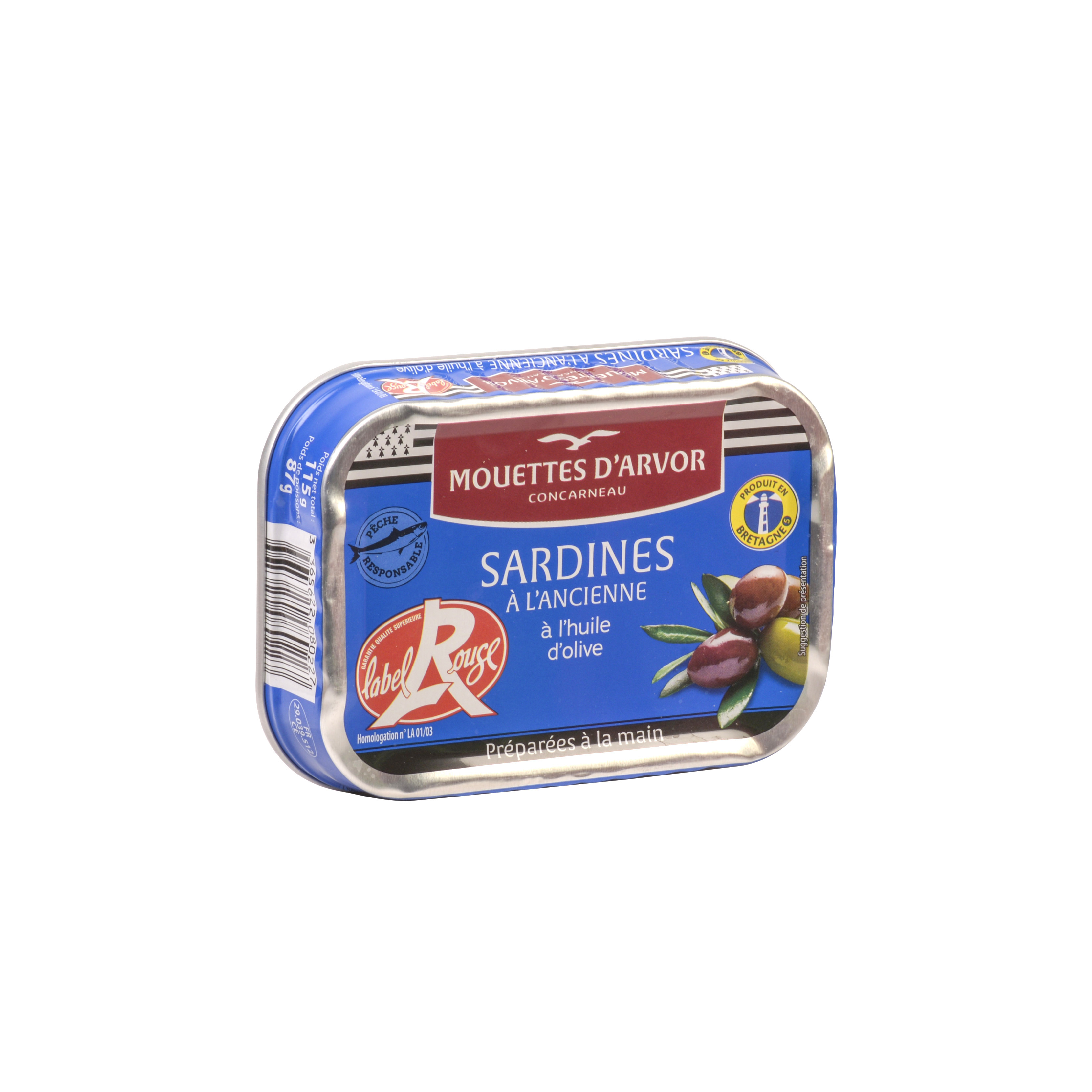 OLD RED LABEL SARDINES