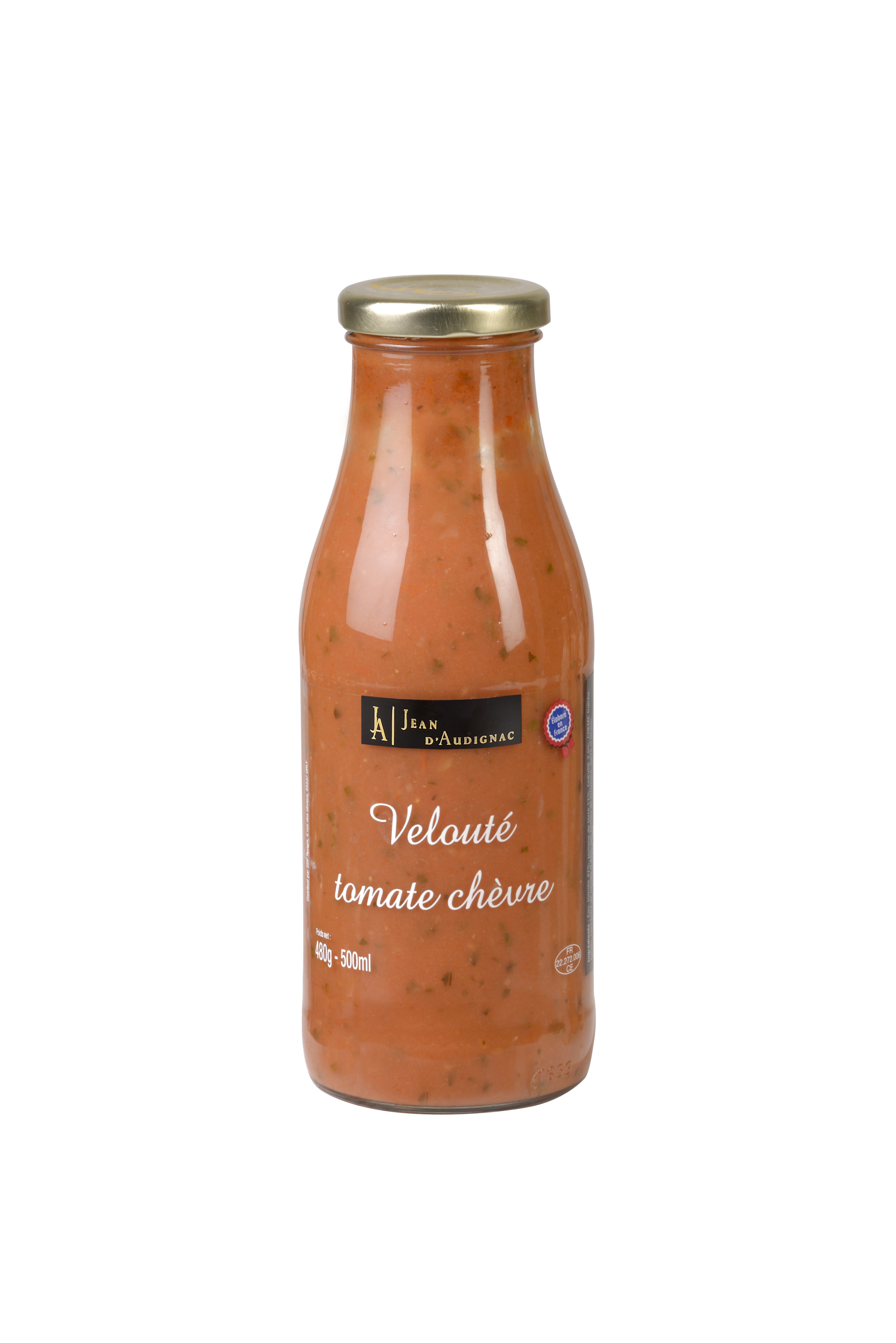 TOMATO VELOUTE GOAT CHEESE