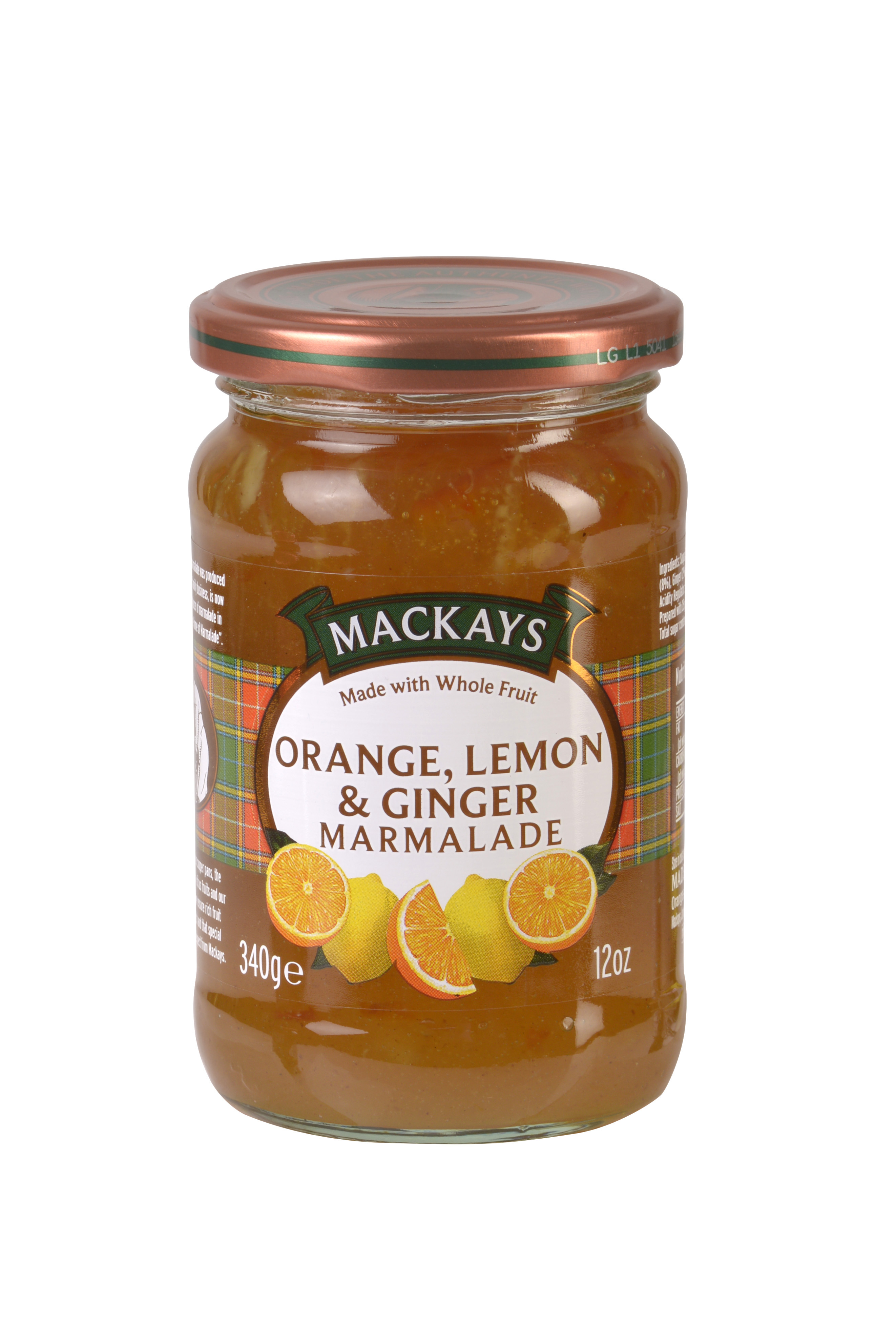 ORANGE LEMON GINGER MARMALADE