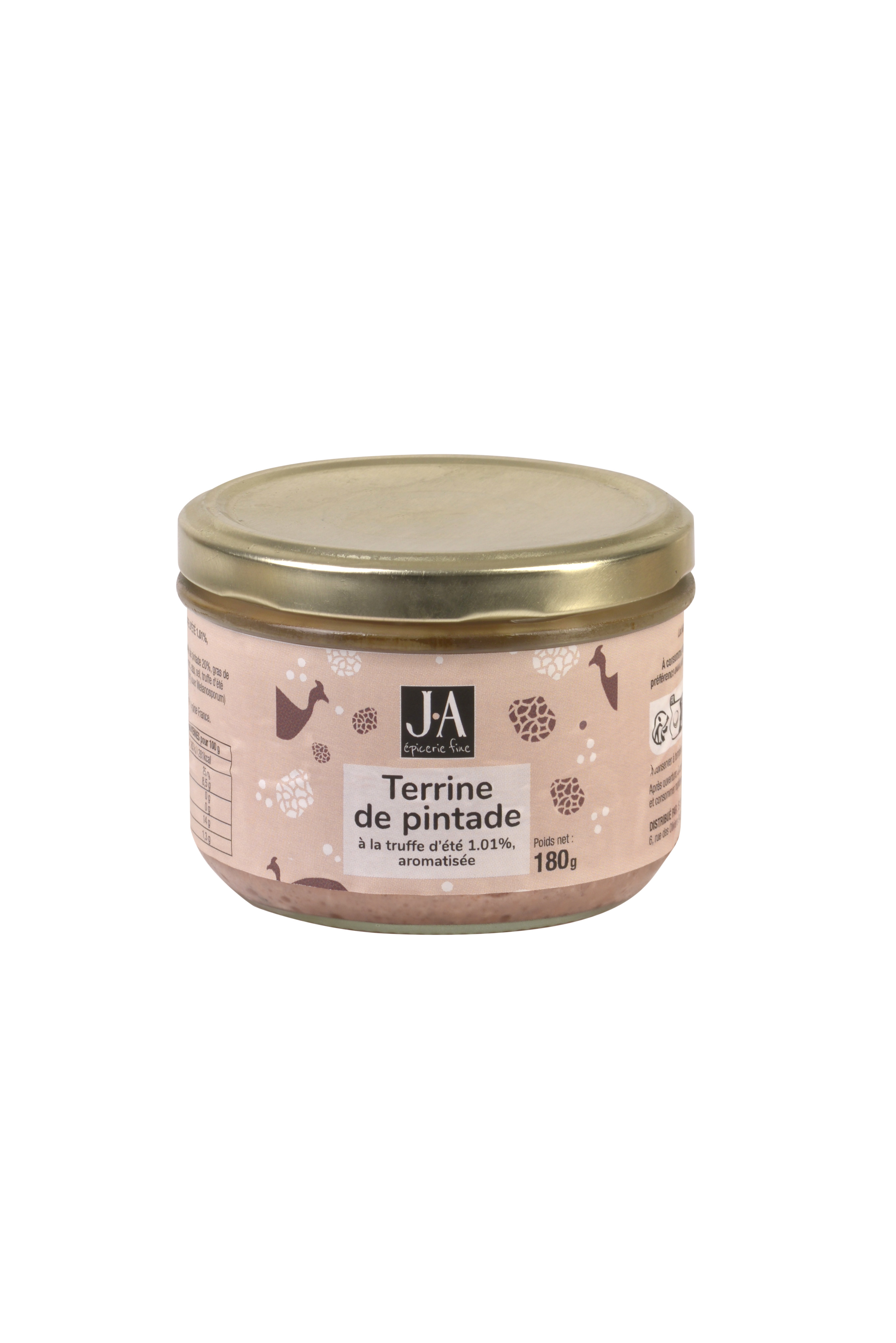 TERRINE OF GUINEA FOWL SUMMER TRUFFLE