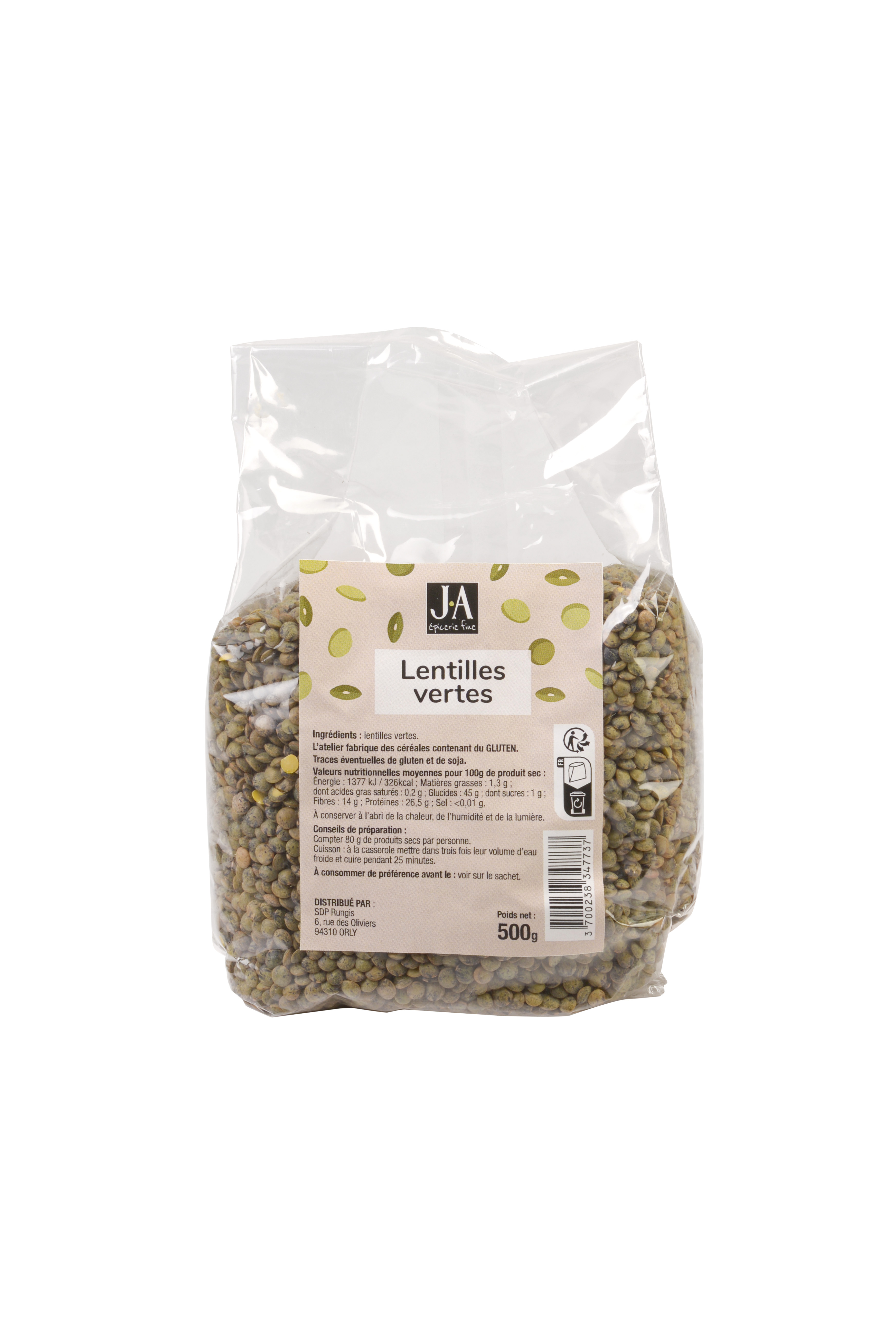 GREEN LENTILS