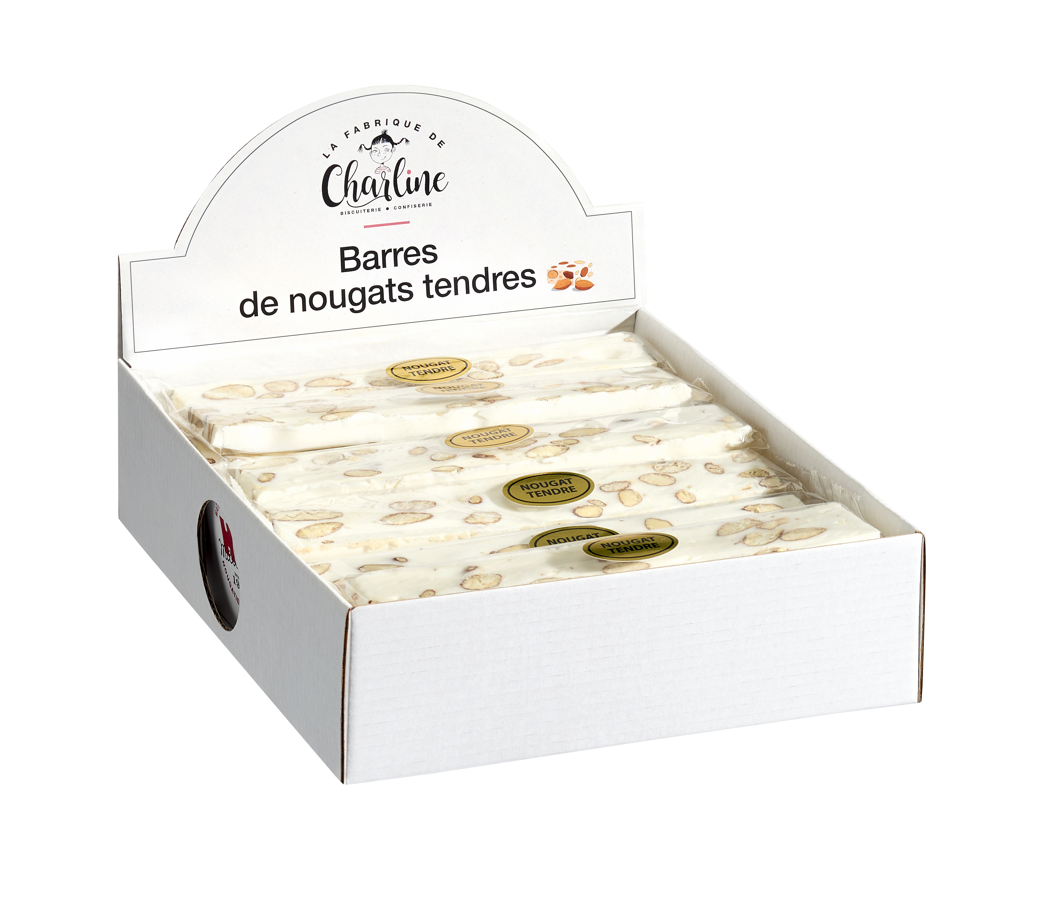 DISPLAY BARS NOUGATS SOFT
