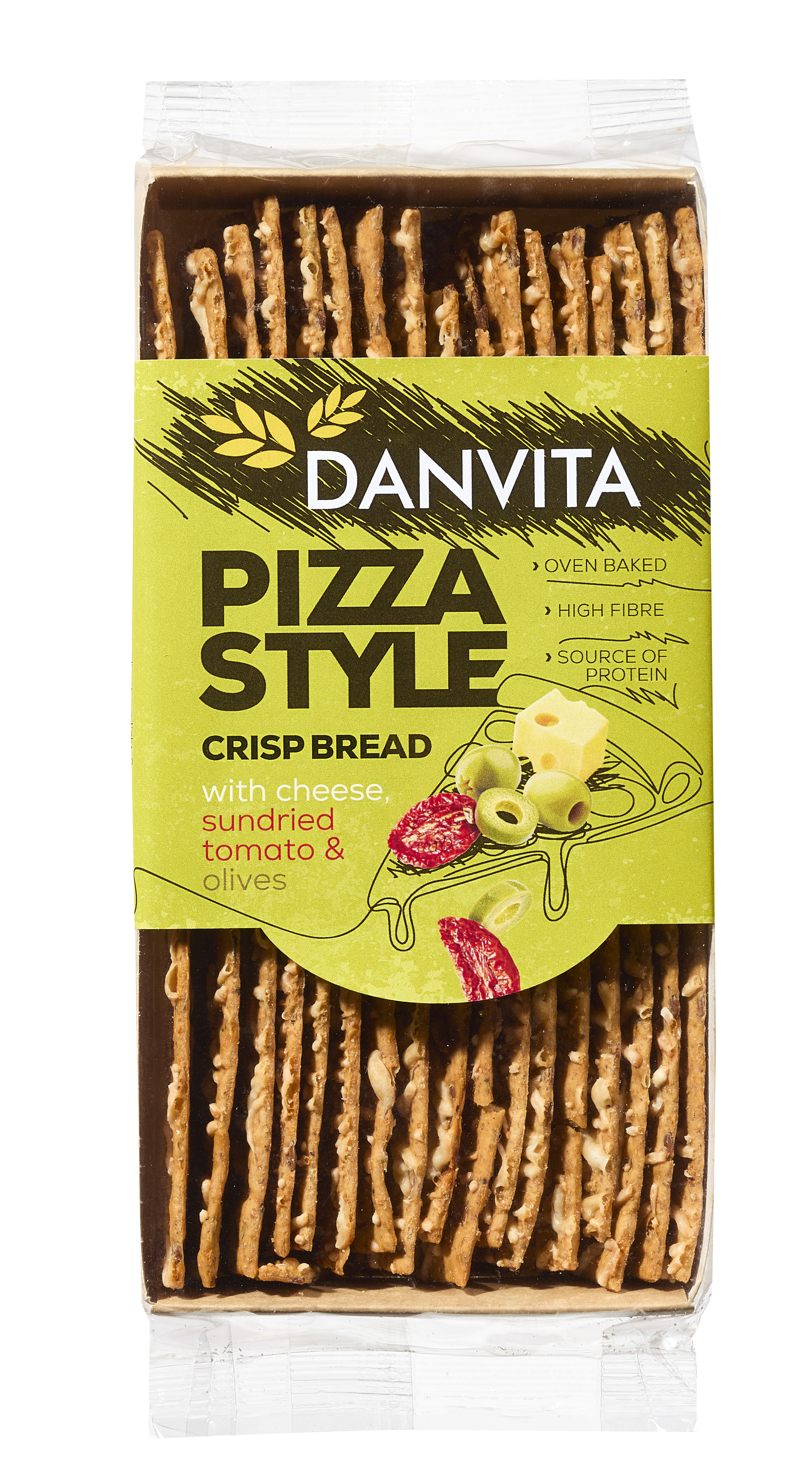 CRACKERS PIZZA STYLE TOMATO CHEESE OLIVES
