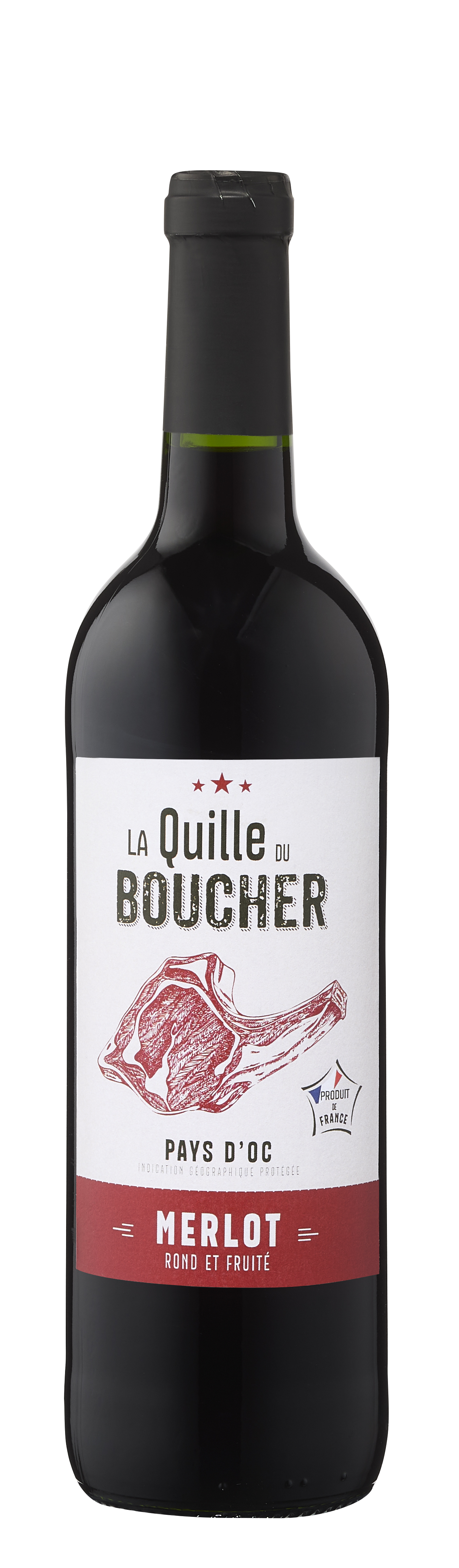 LA QUILLE DU BOUCHER MERLOT IGP OC 13.5°
