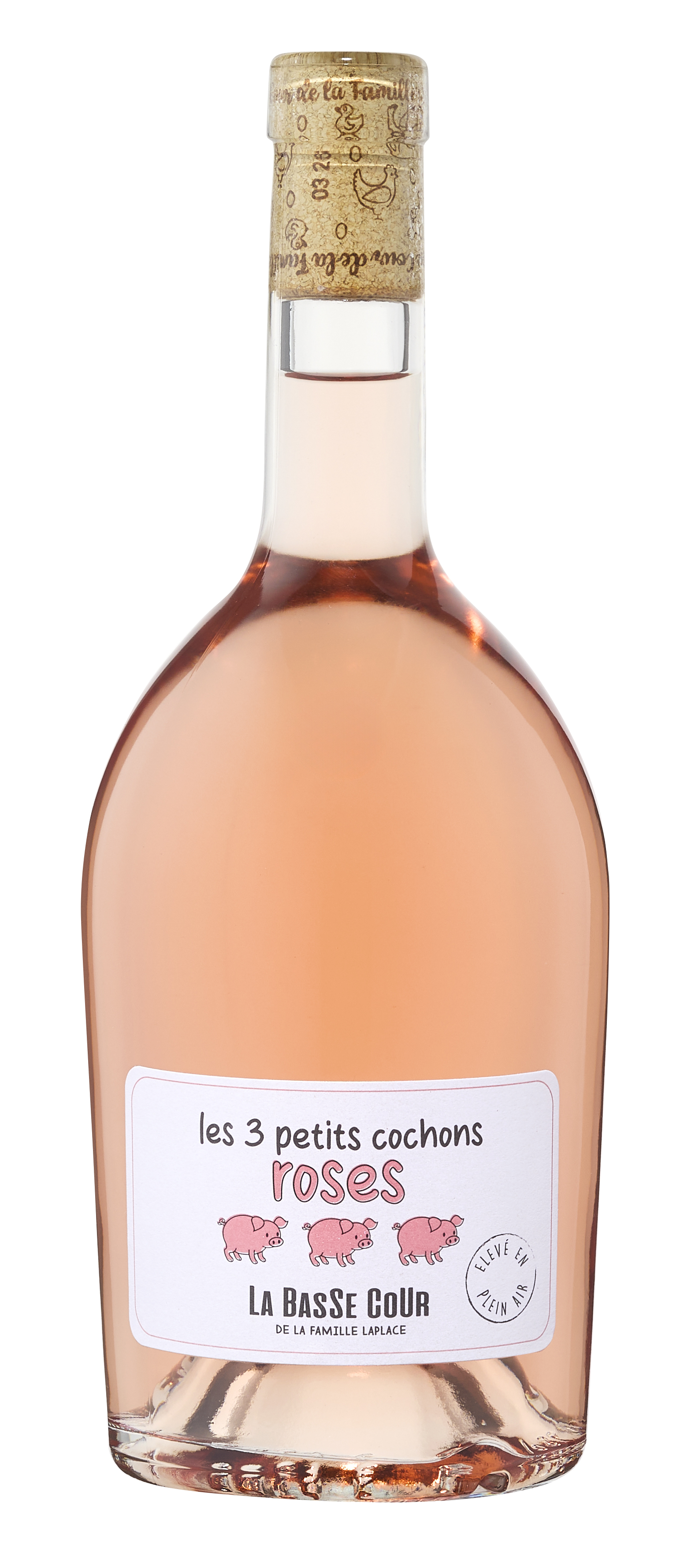 LES 3 PETITS COCHONS ROSES TANNAT 11.5° - BASSE COUR