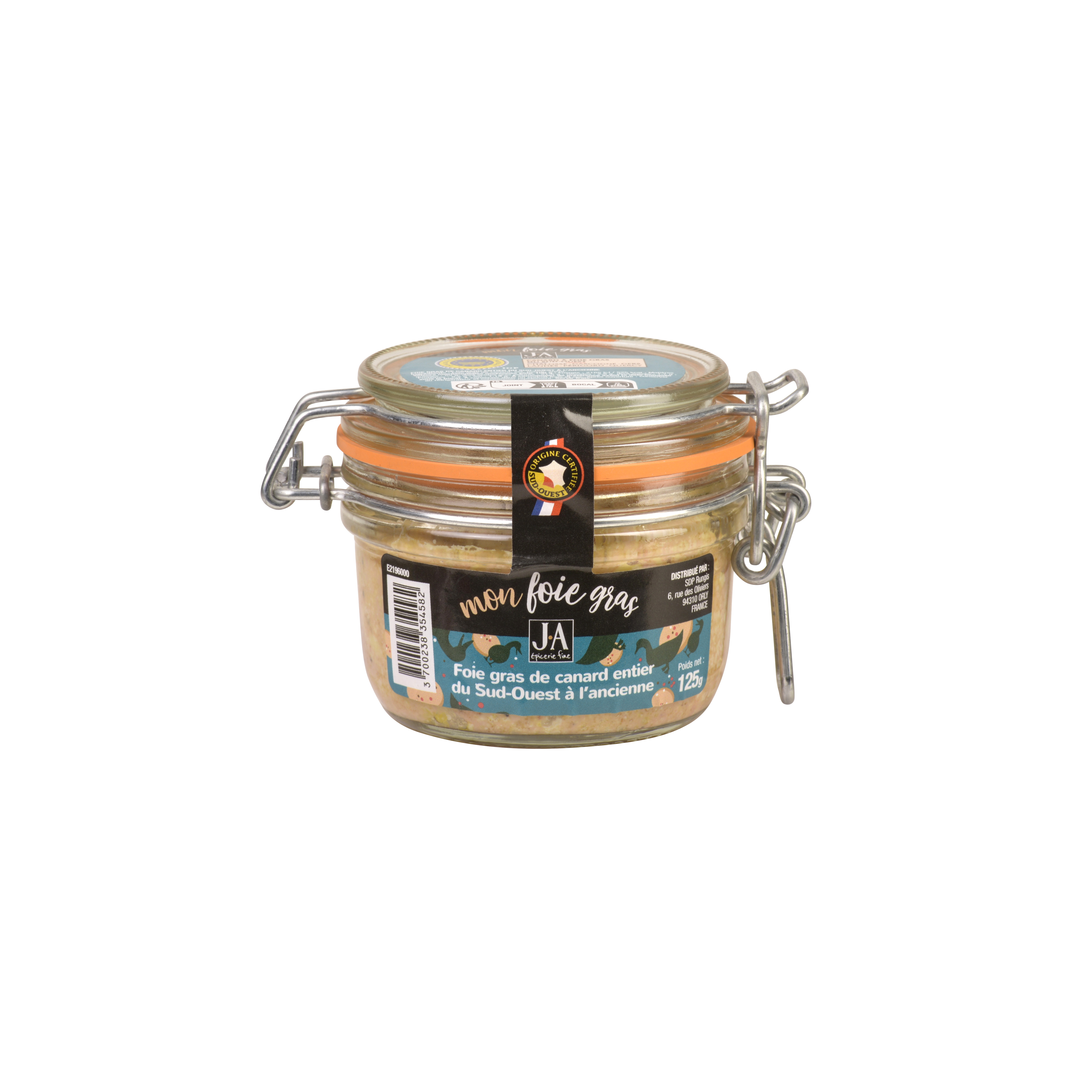 WHOLE DUCK FOIE GRAS "OLD SCHOOL RECIPE" IGP 