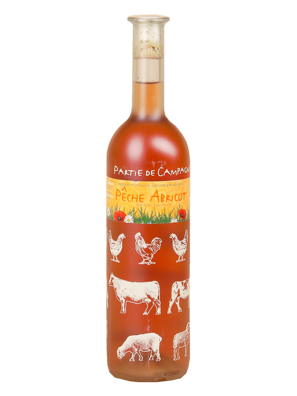 "PARTIE DE CAMPAGNE" PEACH-APRICOT APERITIF WINE
