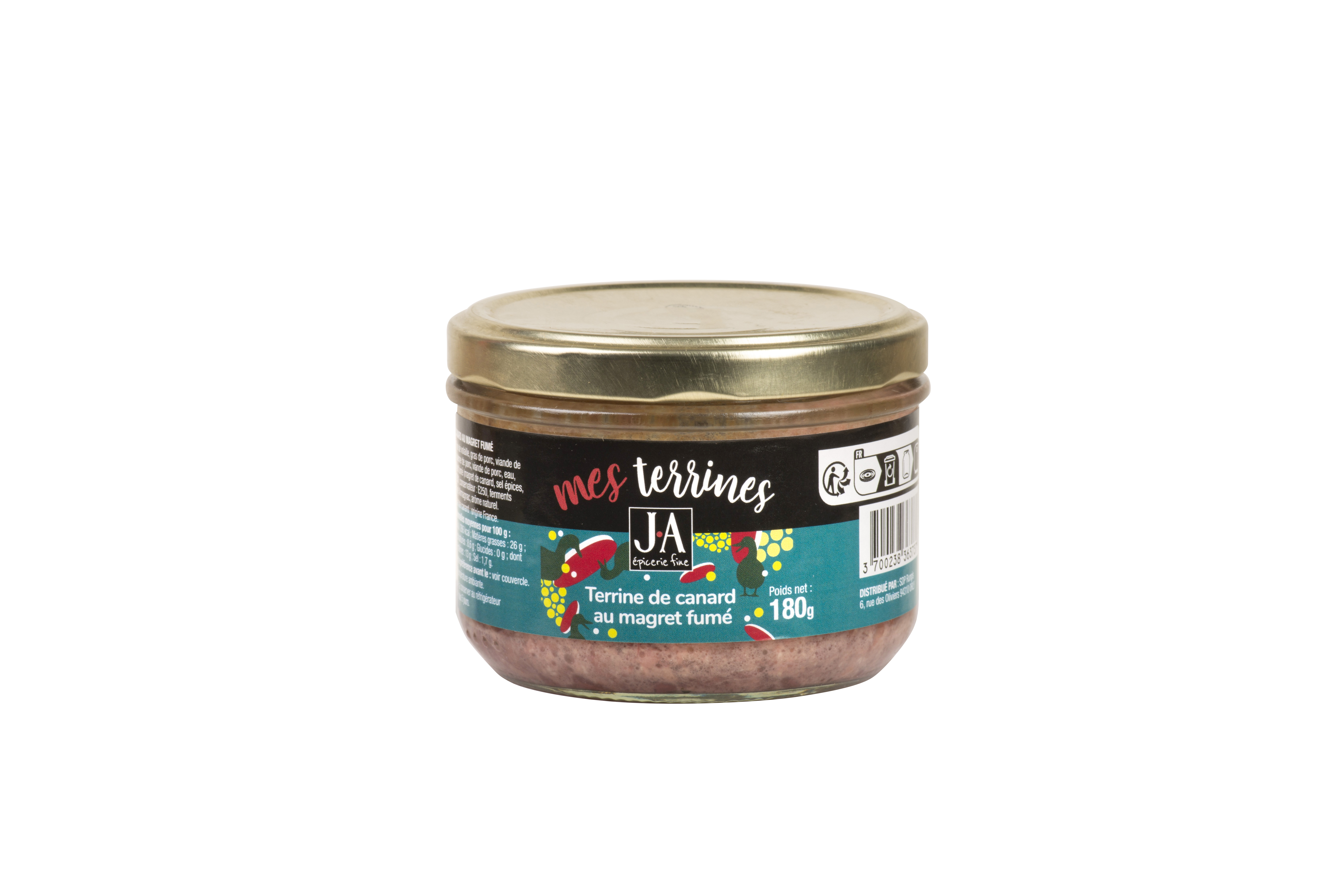 DUCK TERRINE WITH MAGRET