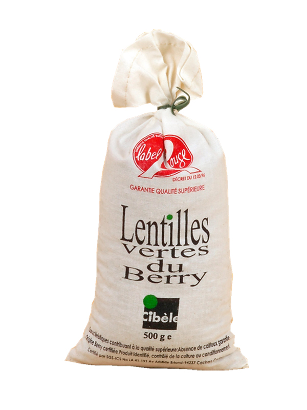 LENTILS FROM BERRY LABEL ROUGE AND IGP